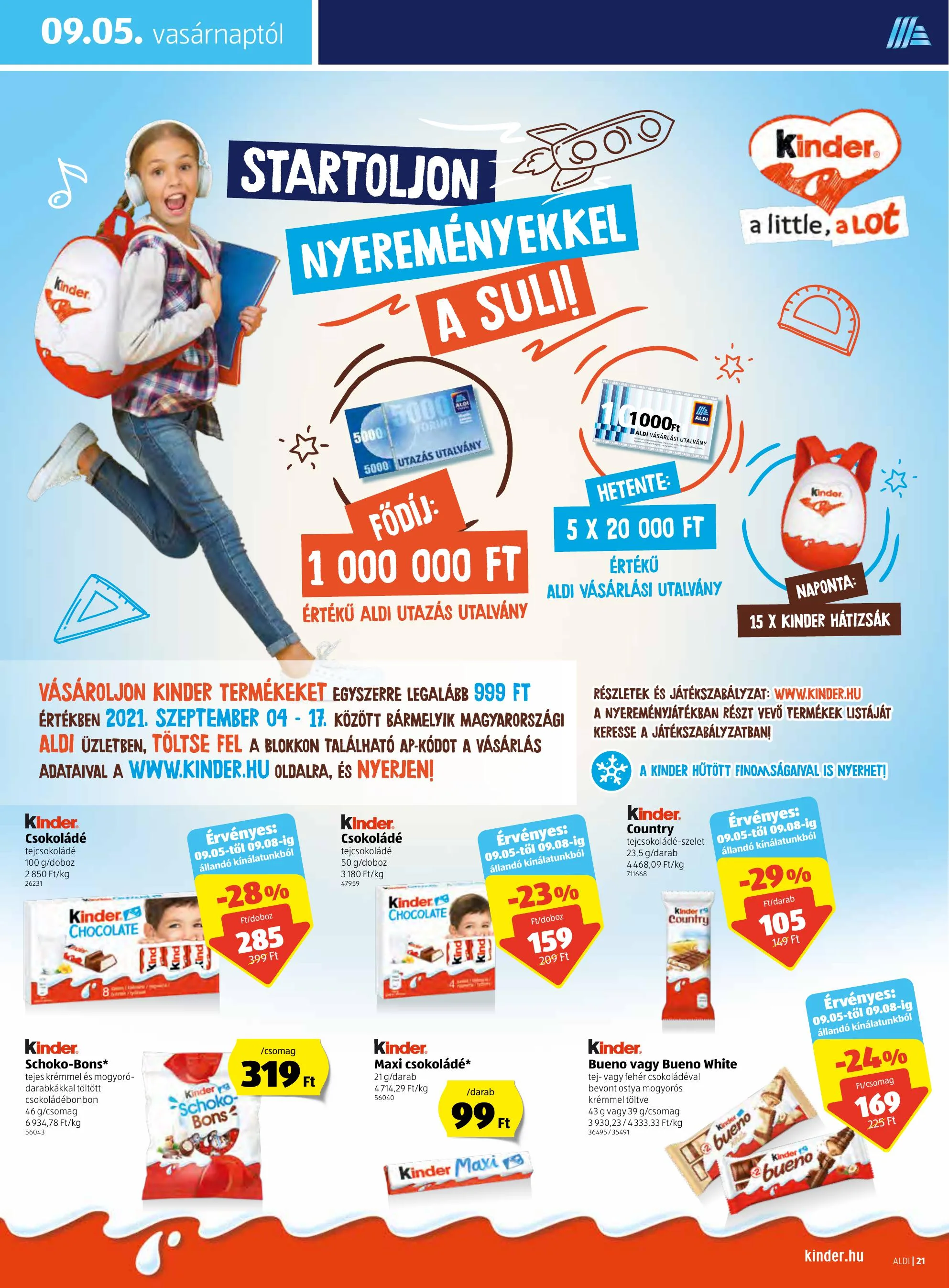 Aldi akciós újság 09.02–09.08 – 21. oldal