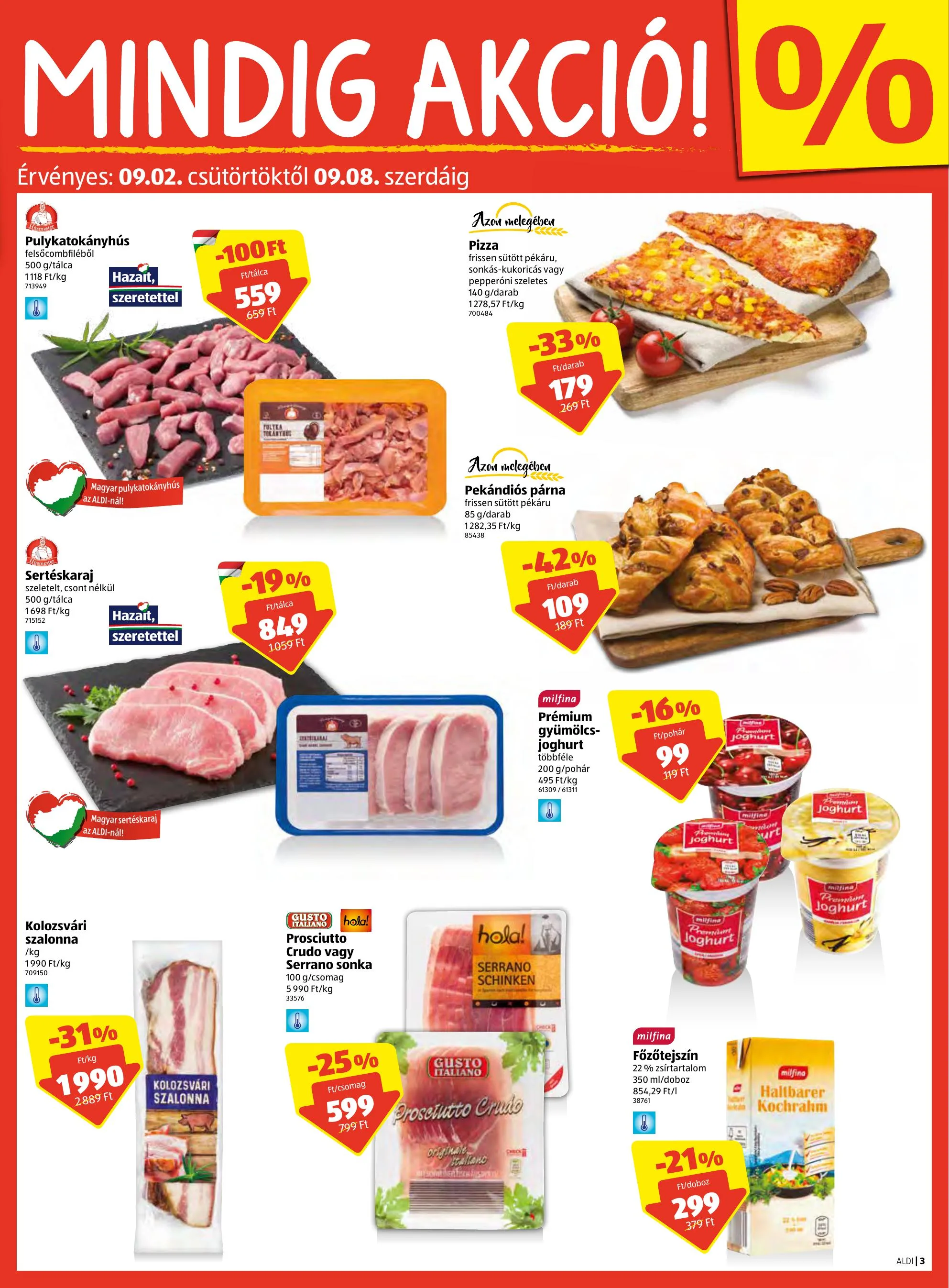 Aldi akciós újság 09.02–09.08 – 3. oldal