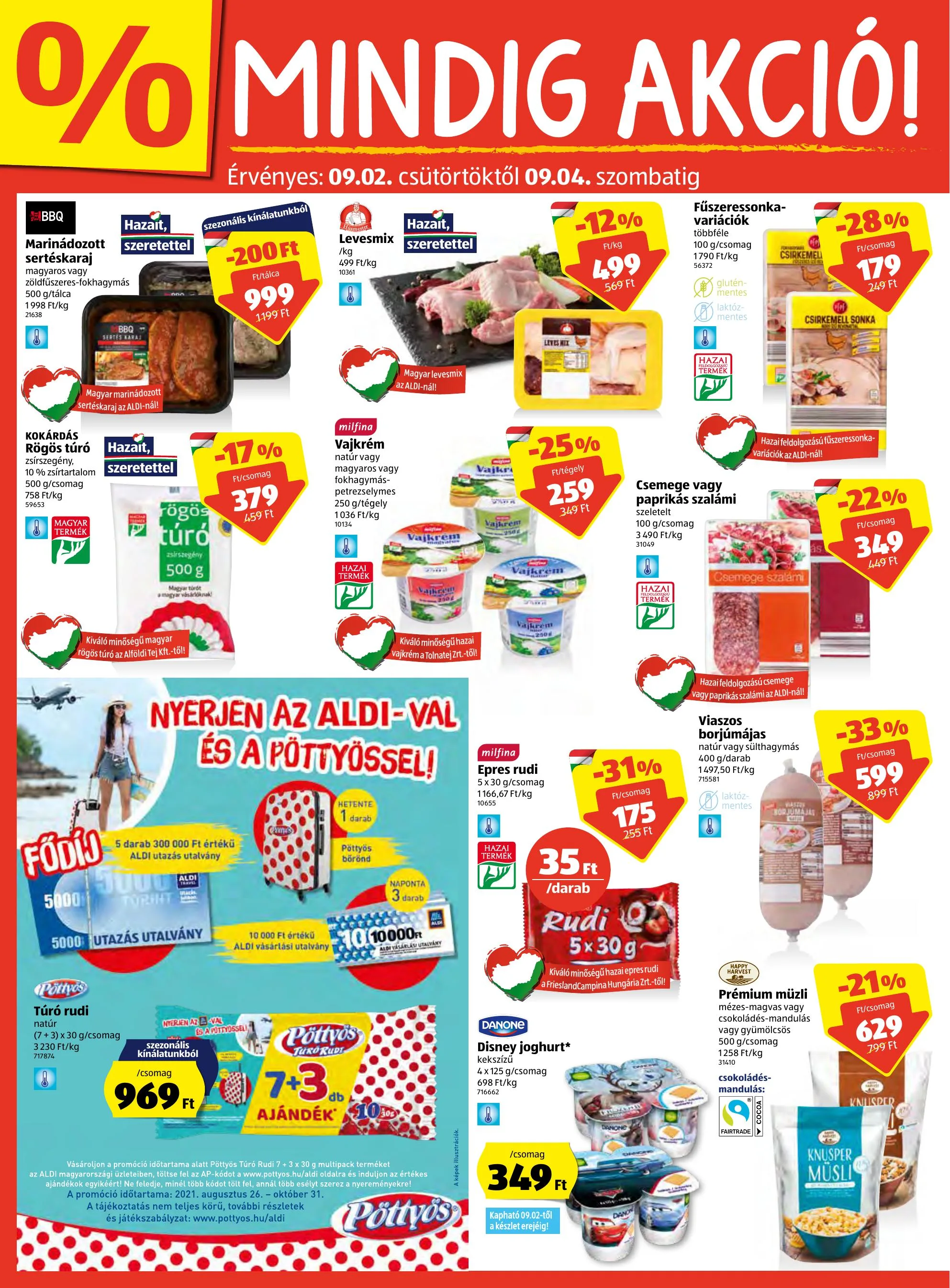Aldi akciós újság 09.02–09.08 – 4. oldal