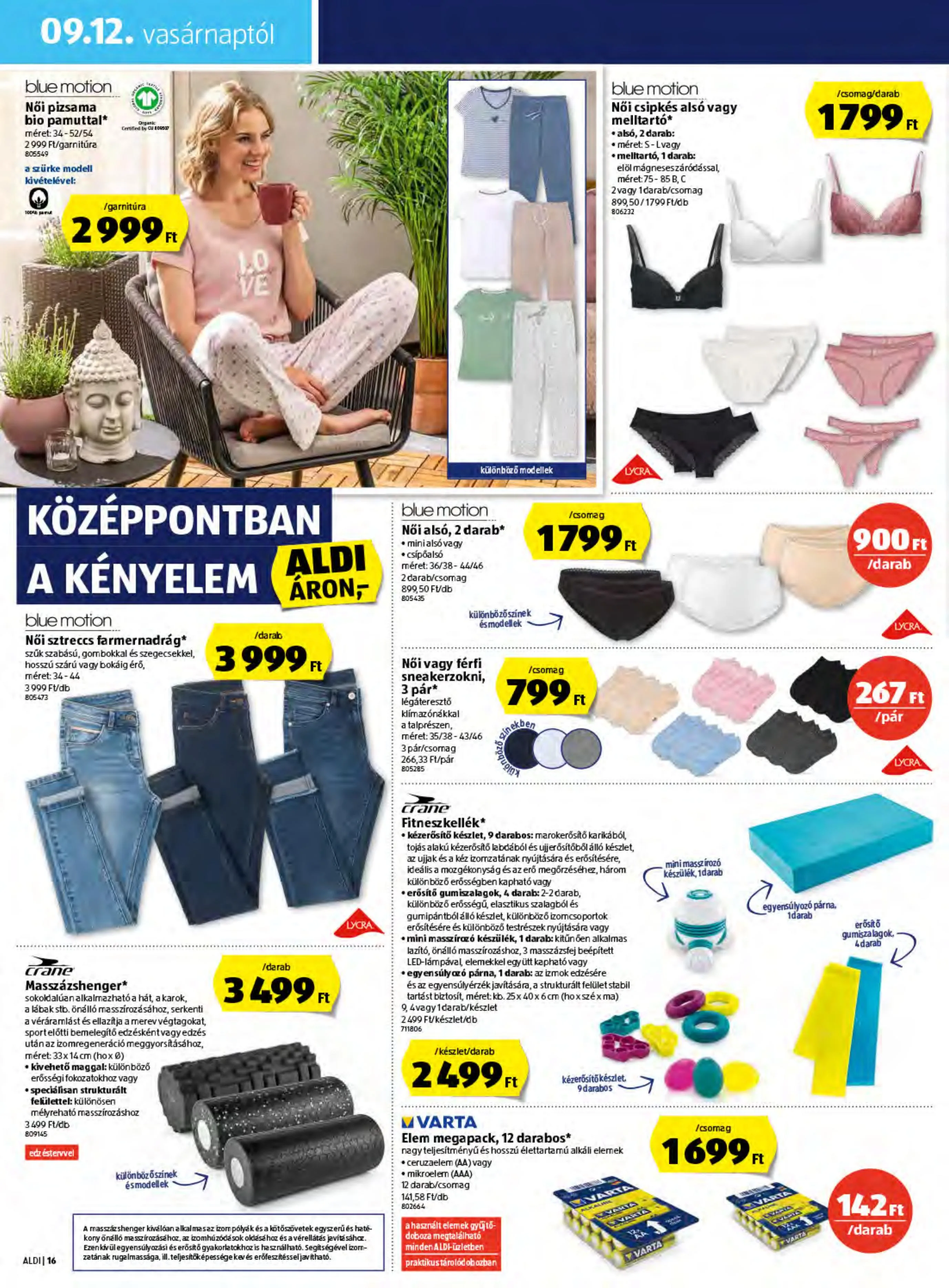 Aldi akciós újság 09.09–09.15 – 16. oldal
