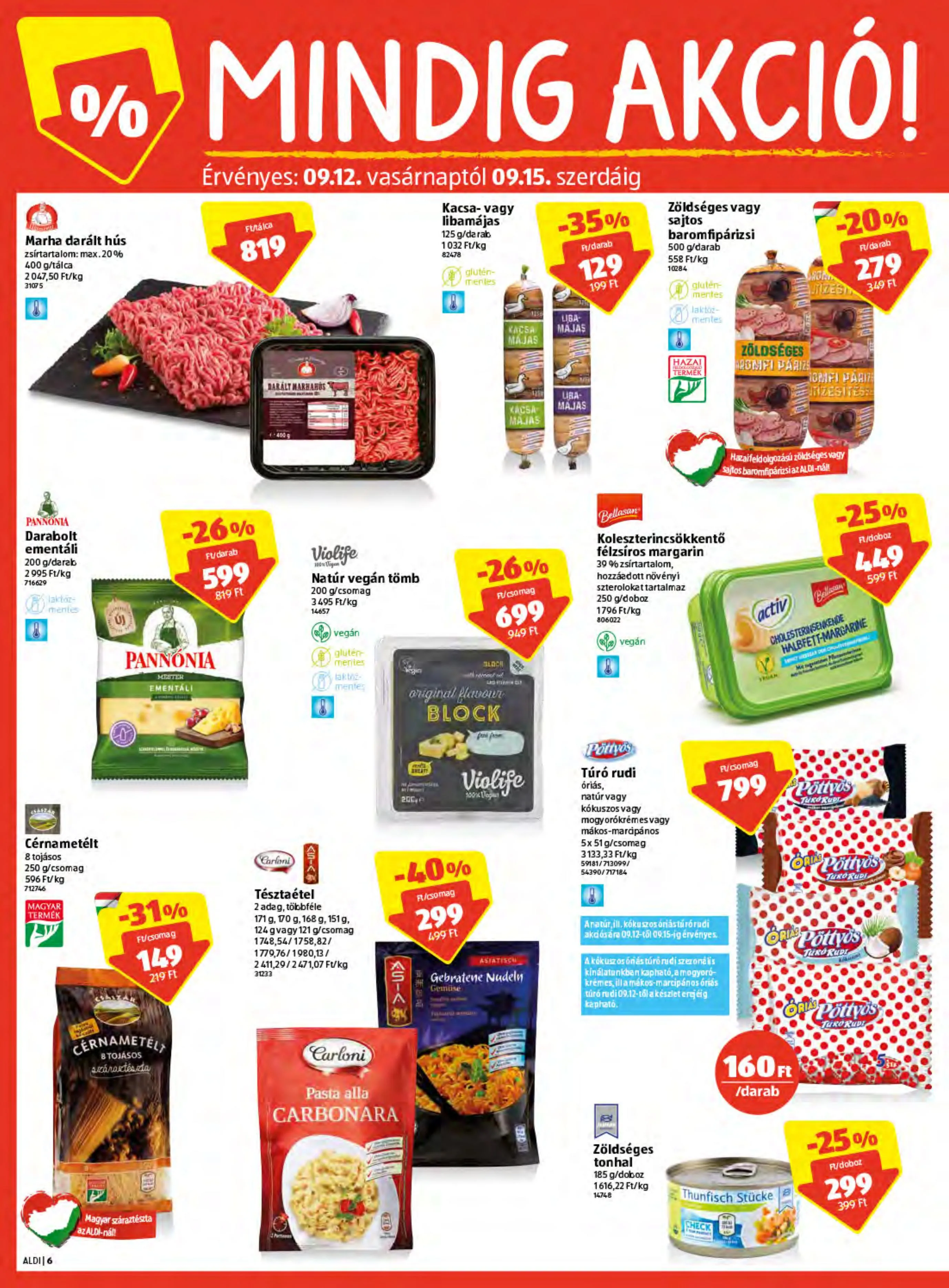 Aldi akciós újság 09.09–09.15 – 6. oldal