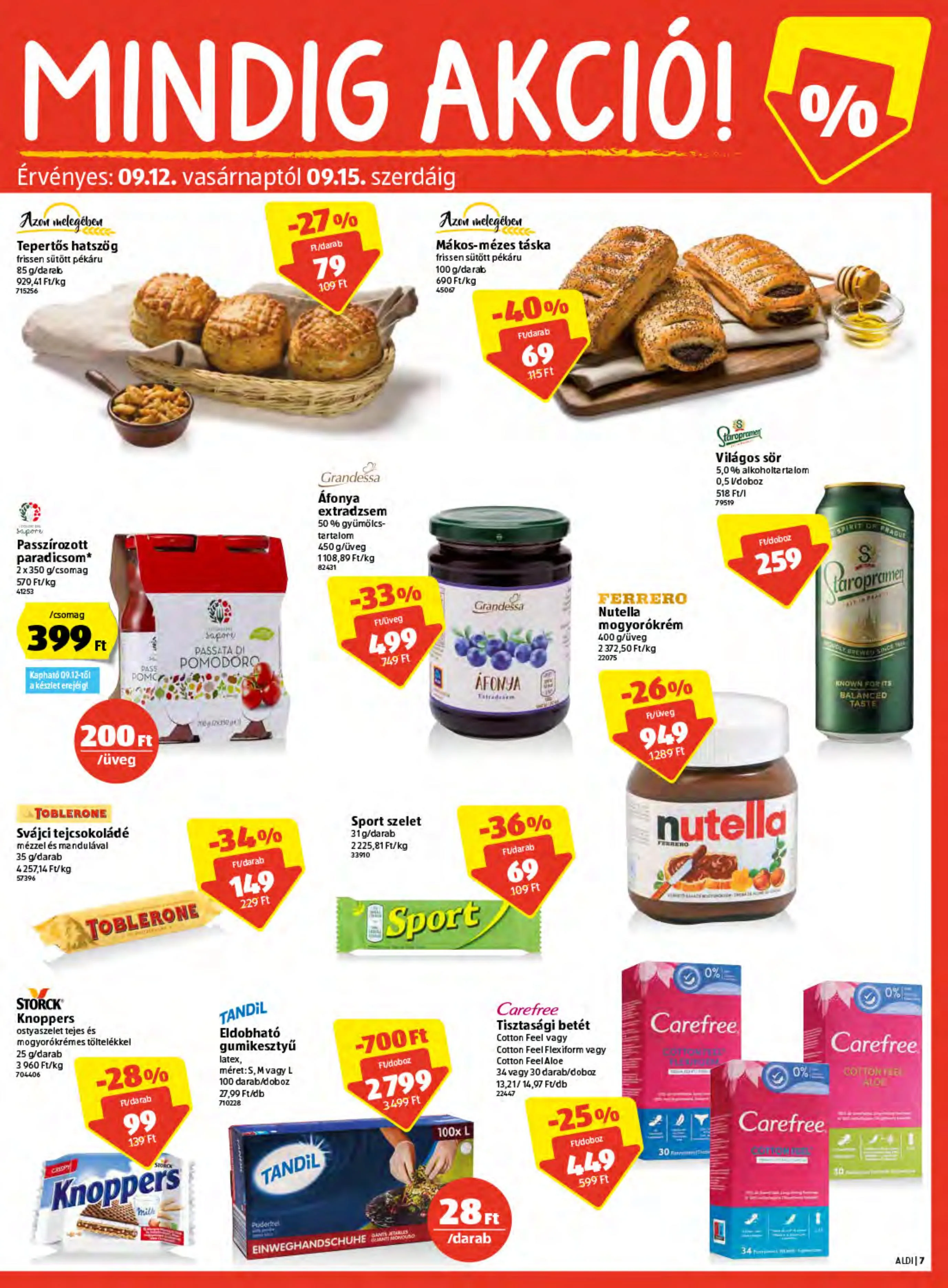 Aldi akciós újság 09.09–09.15 – 7. oldal