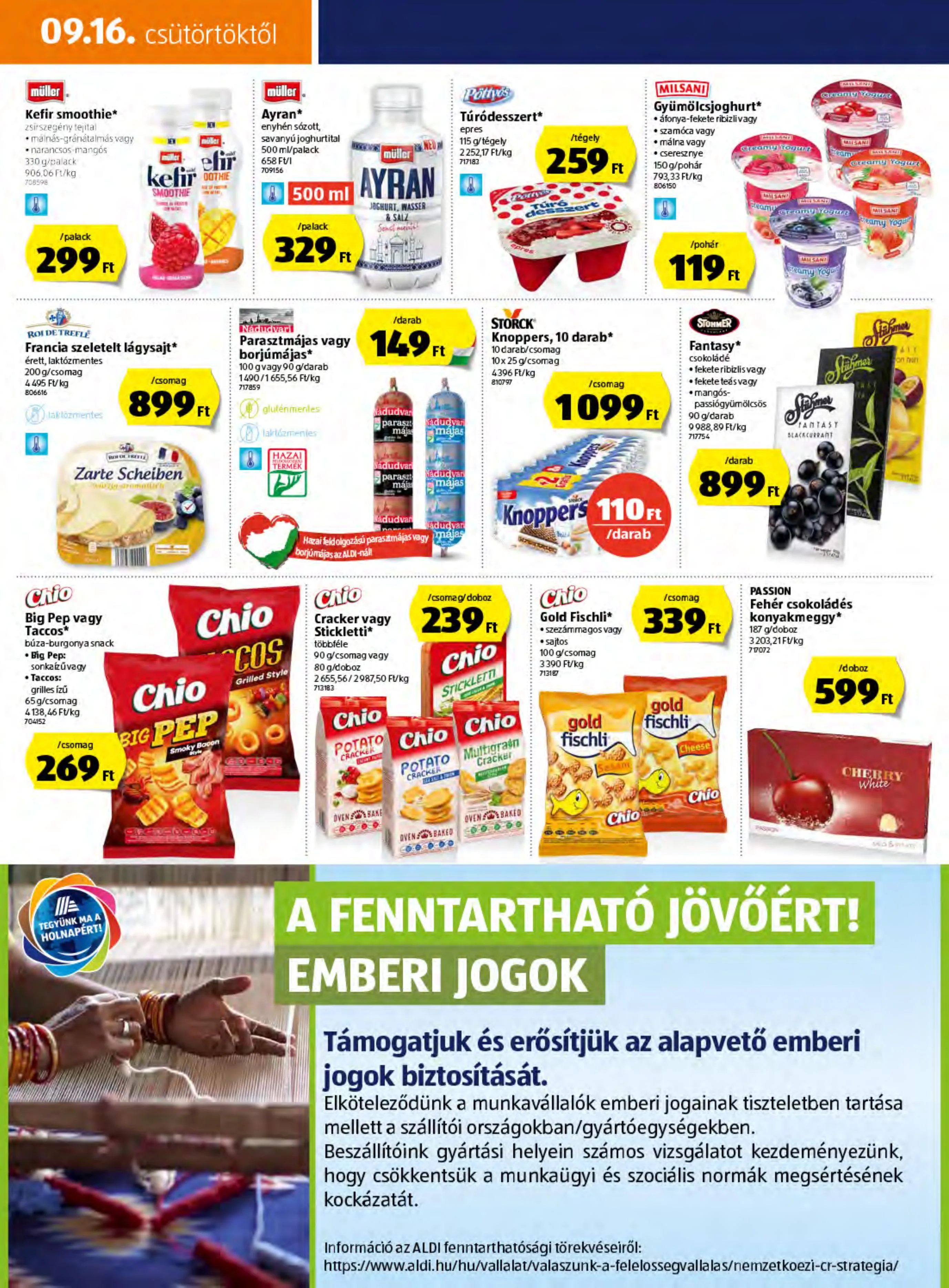 Aldi akciós újság 09.16–09.22 – 10. oldal