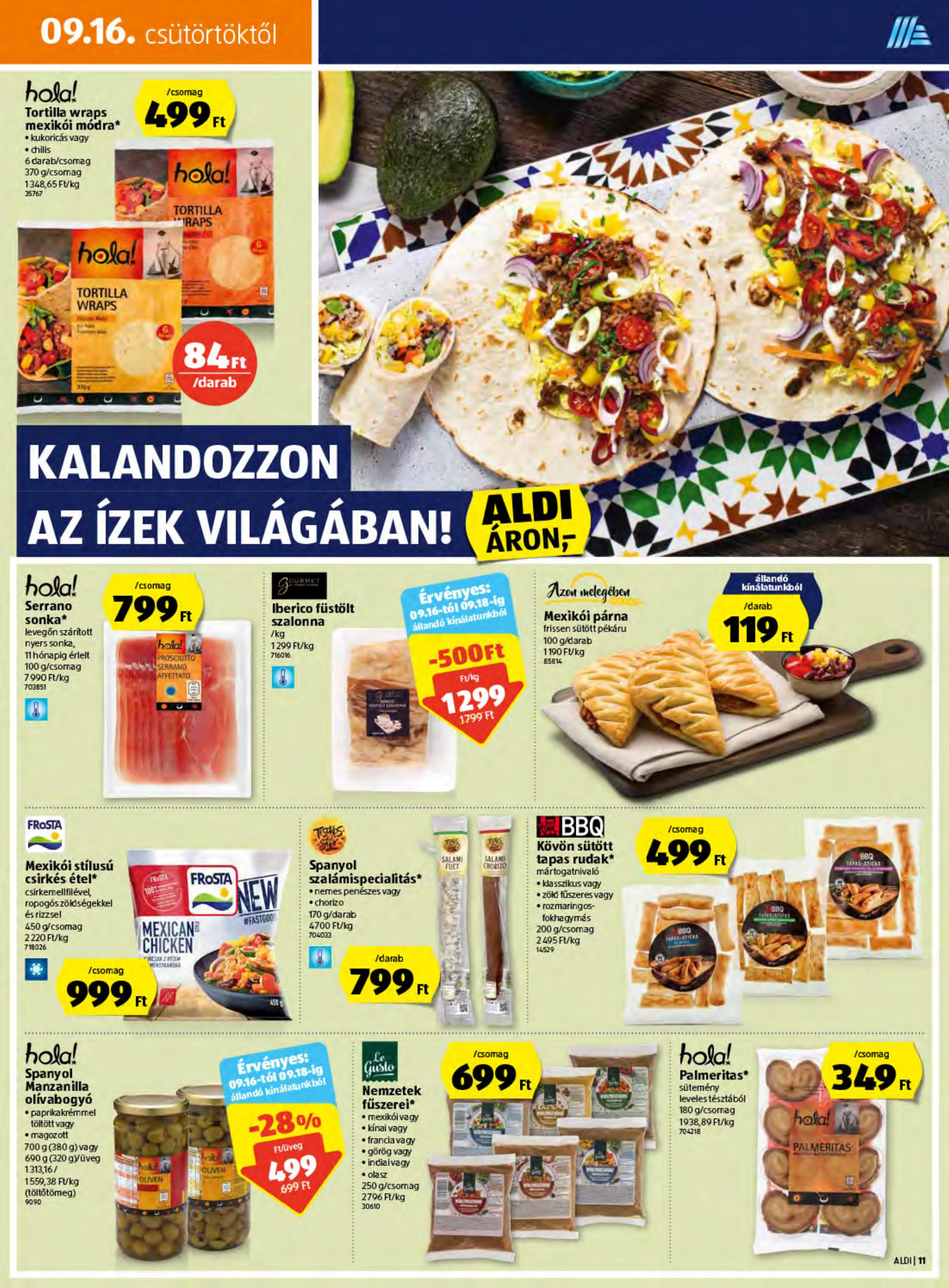 Aldi akciós újság 09.16–09.22 – 11. oldal