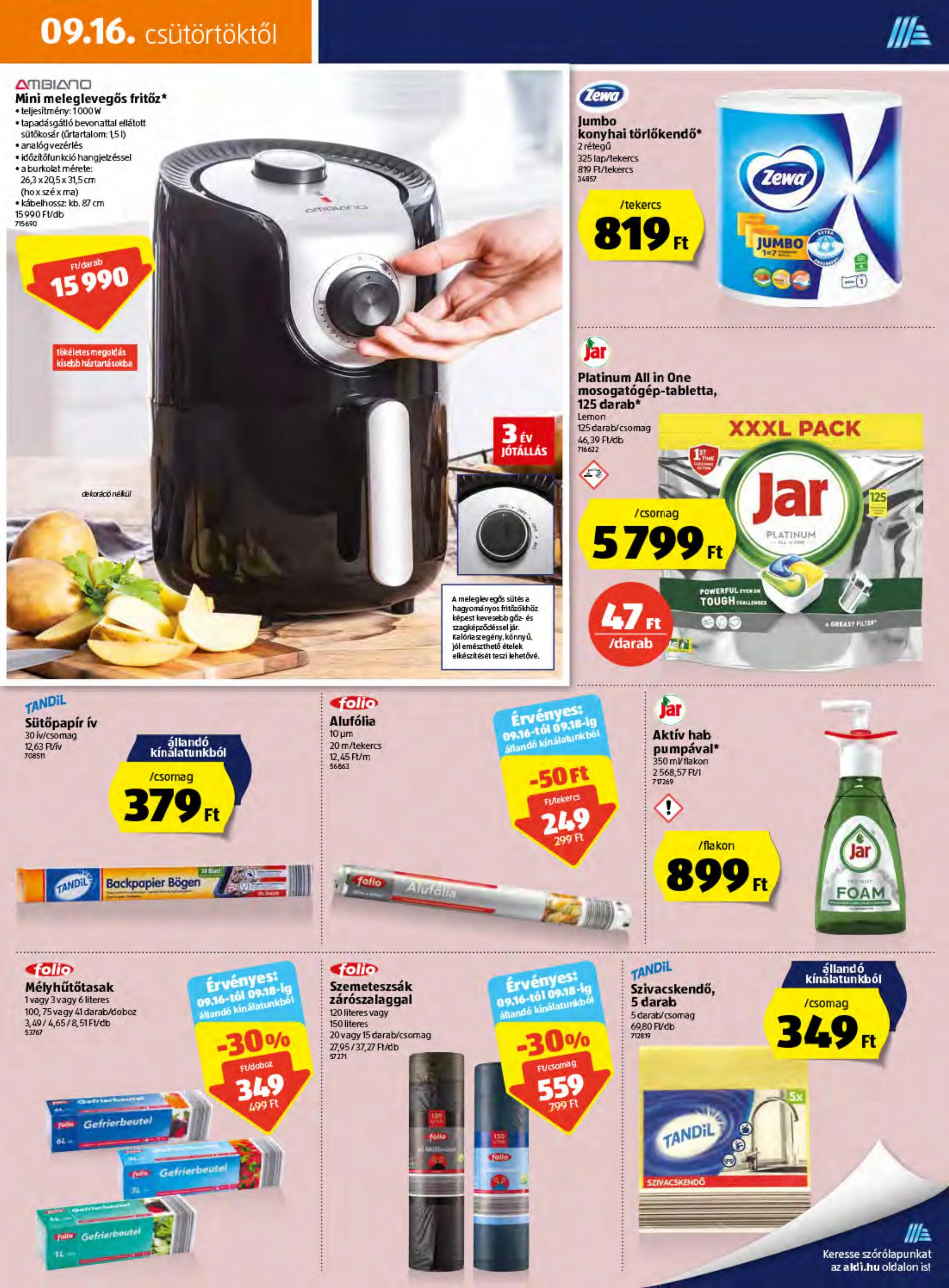 Aldi akciós újság 09.16–09.22 – 13. oldal