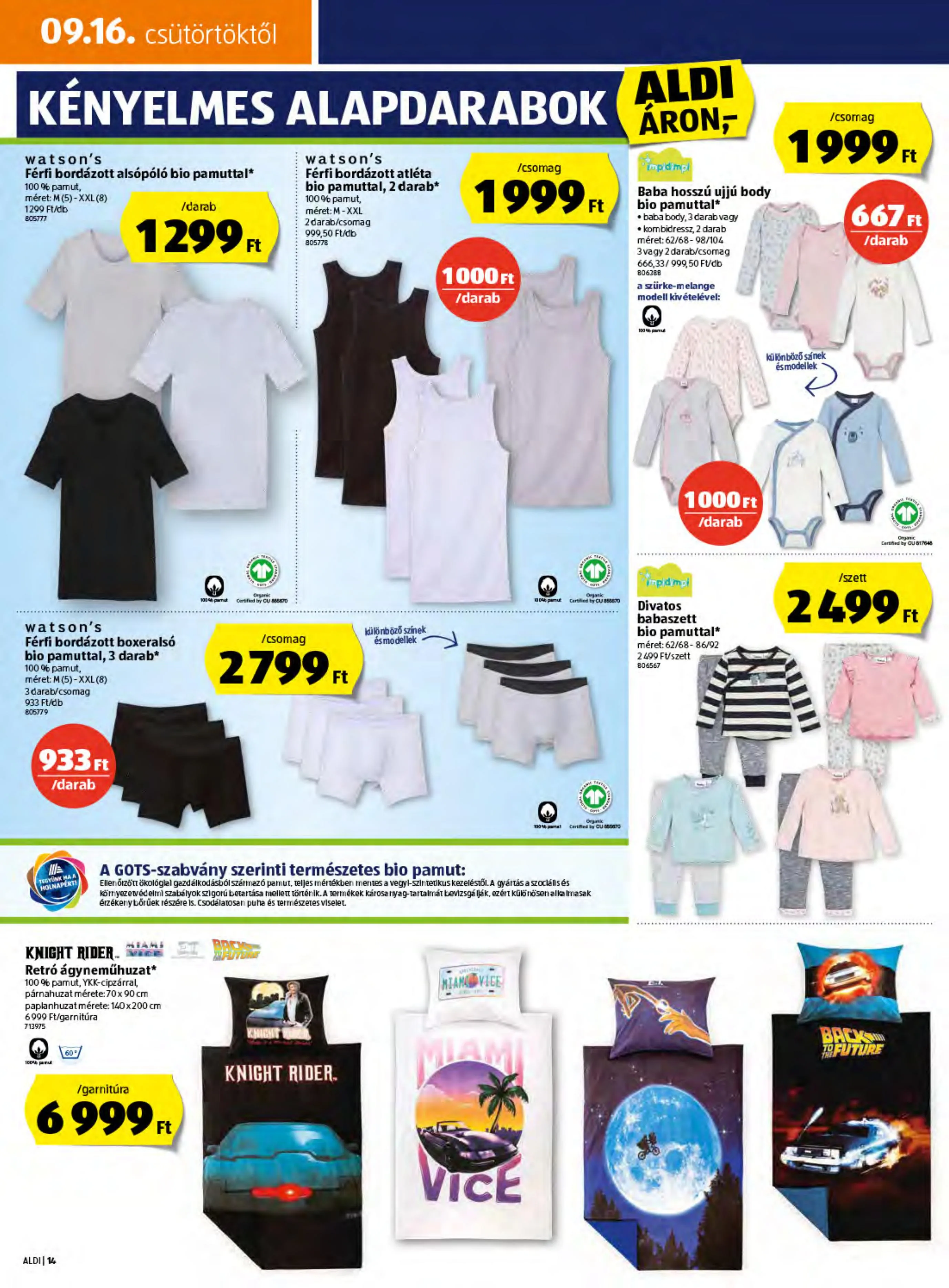 Aldi akciós újság 09.16–09.22 – 14. oldal