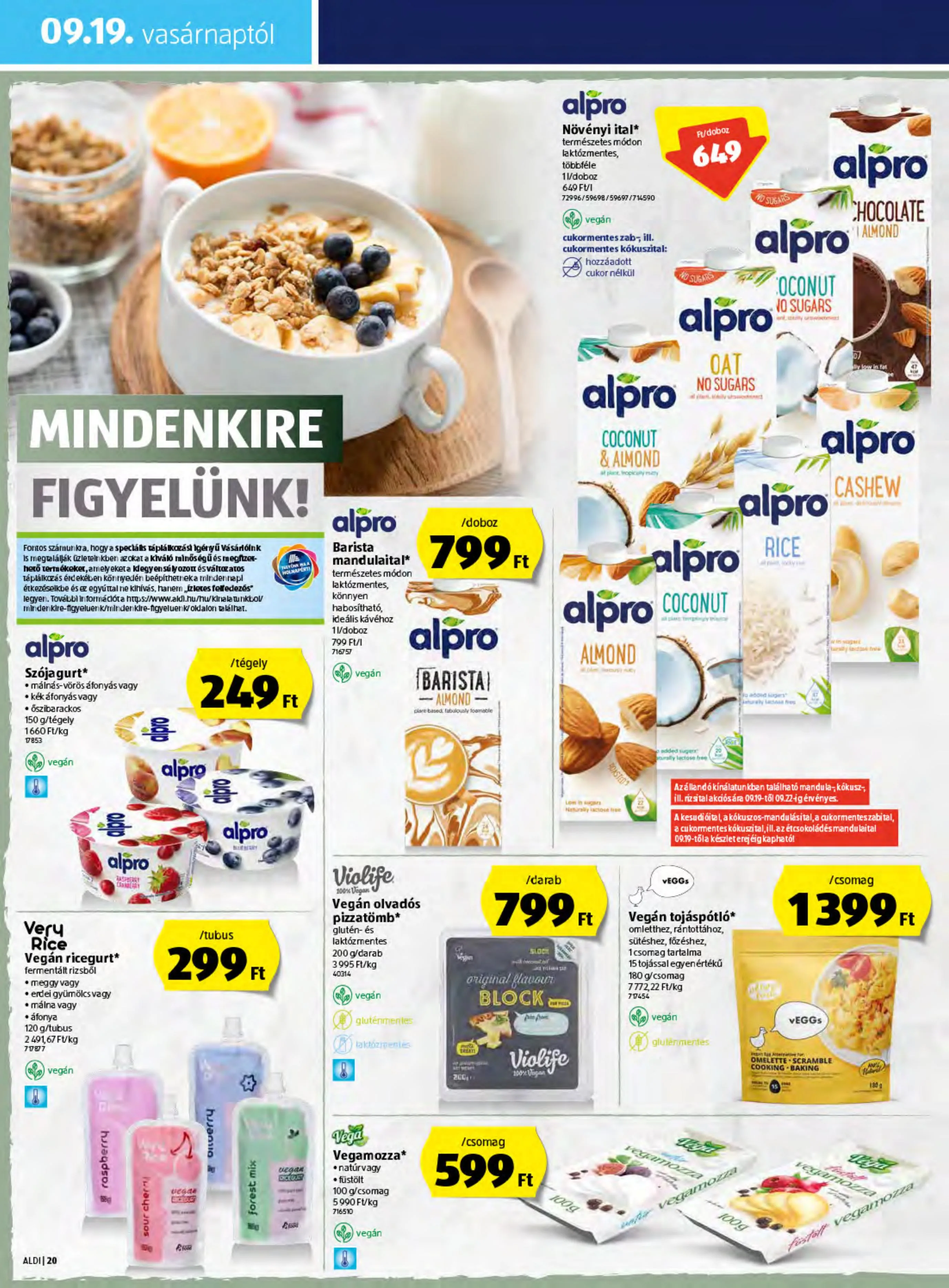 Aldi akciós újság 09.16–09.22 – 20. oldal