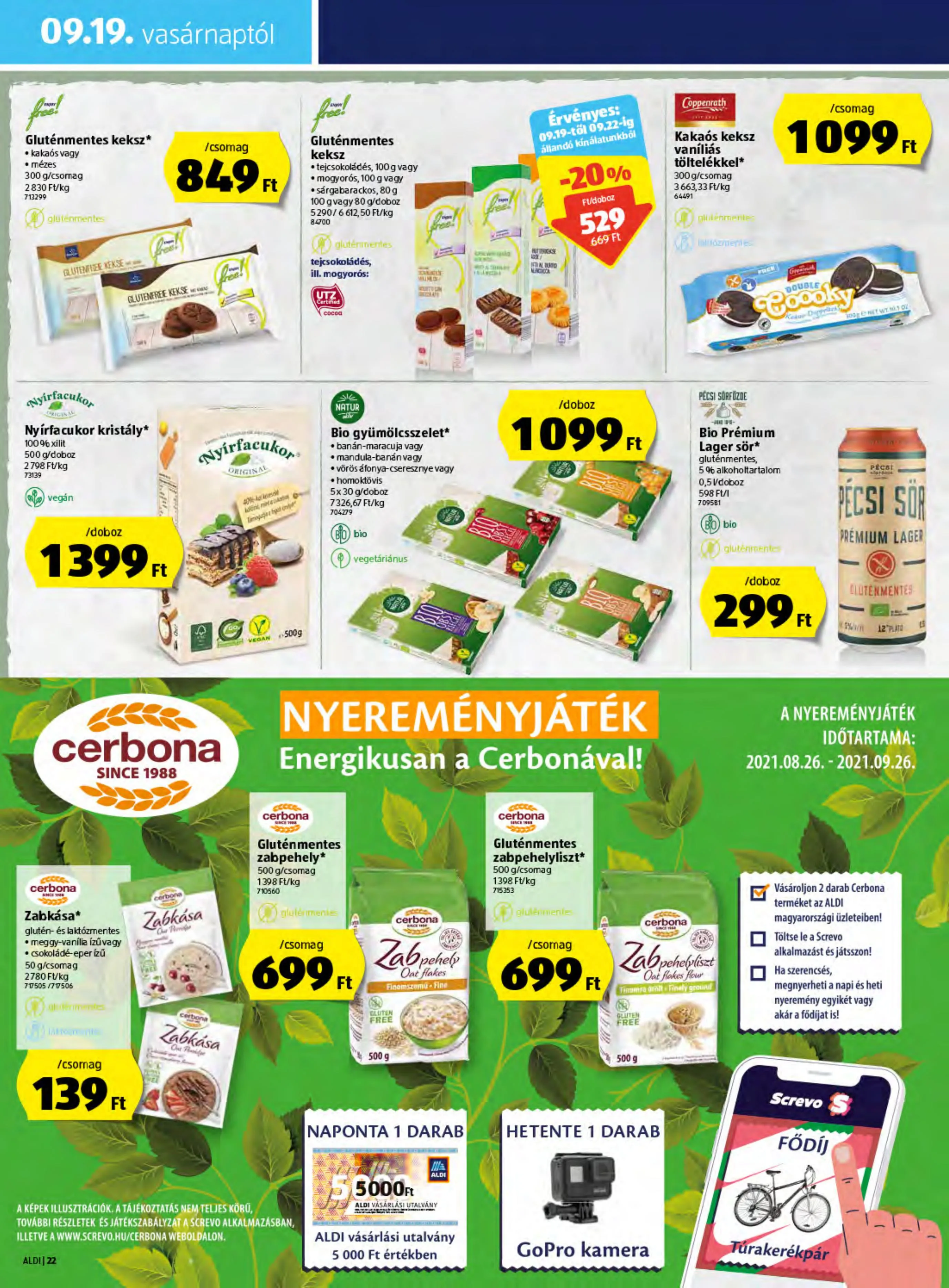 Aldi akciós újság 09.16–09.22 – 22. oldal