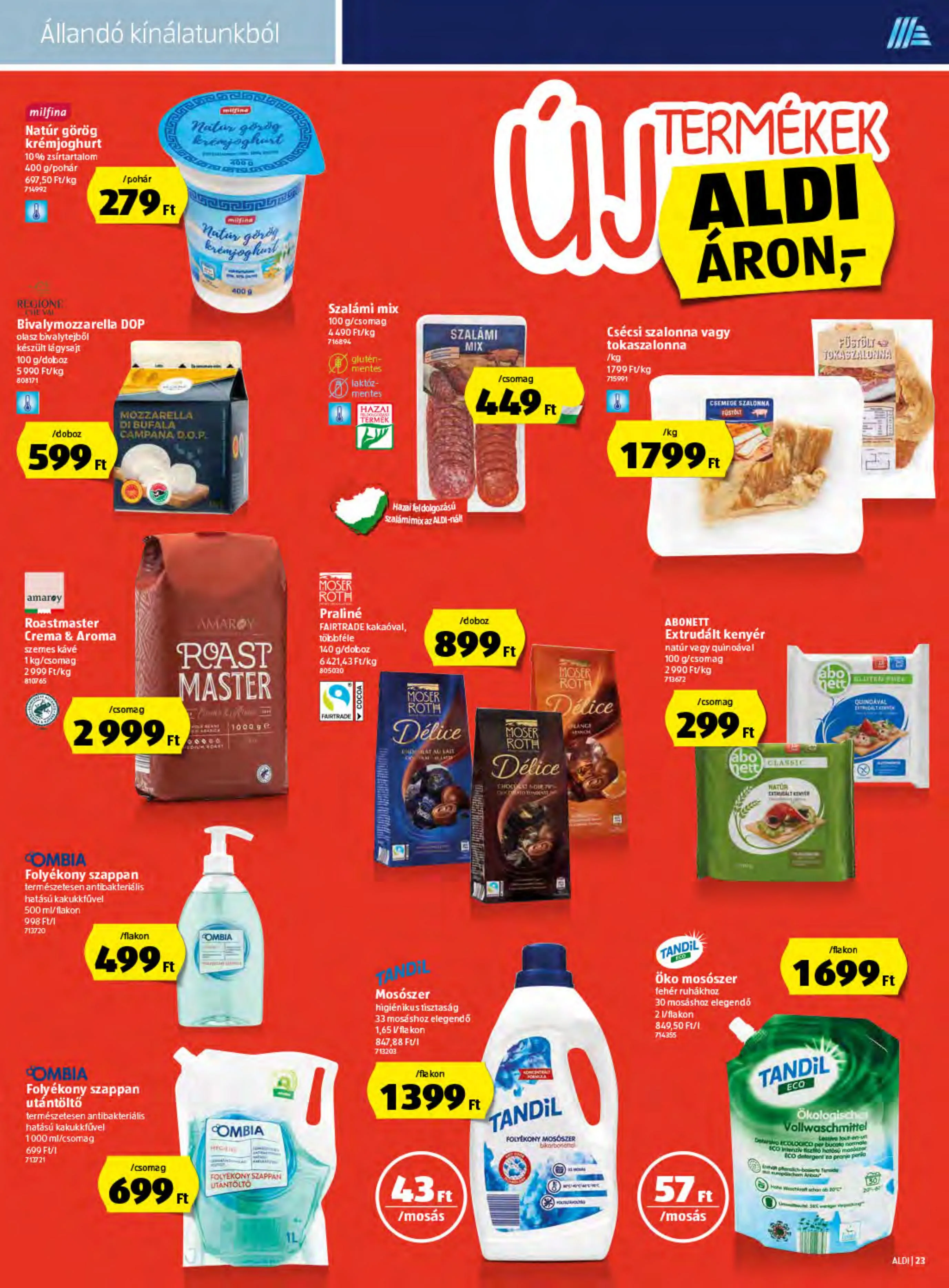 Aldi akciós újság 09.16–09.22 – 23. oldal