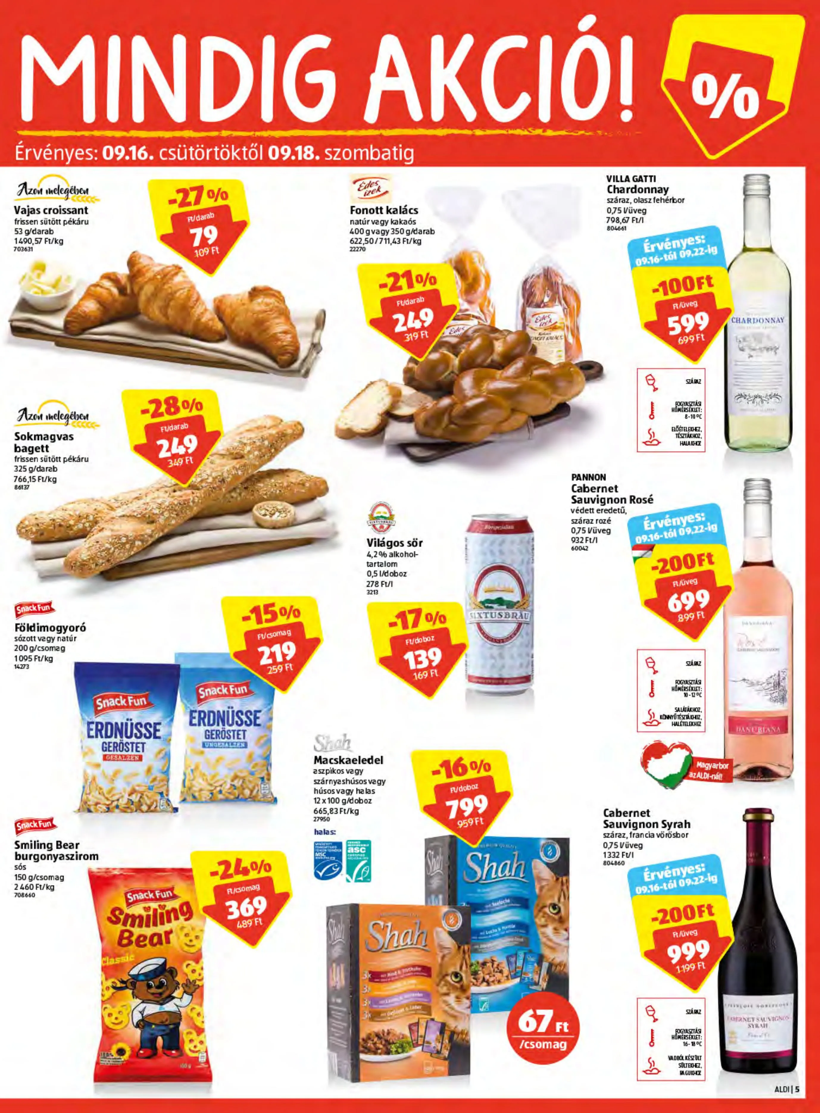 Aldi akciós újság 09.16–09.22 – 5. oldal