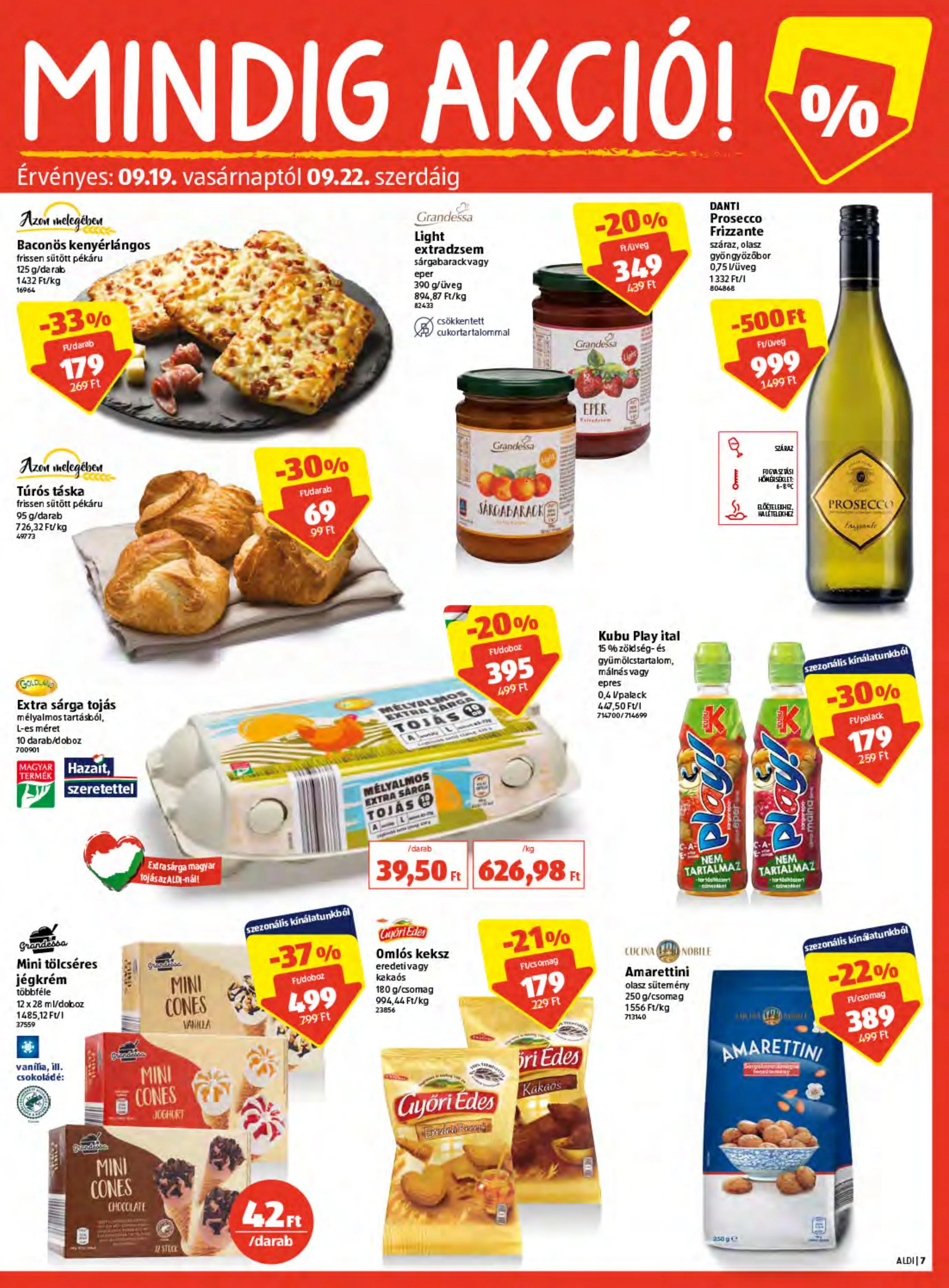 Aldi akciós újság 09.16–09.22 – 7. oldal
