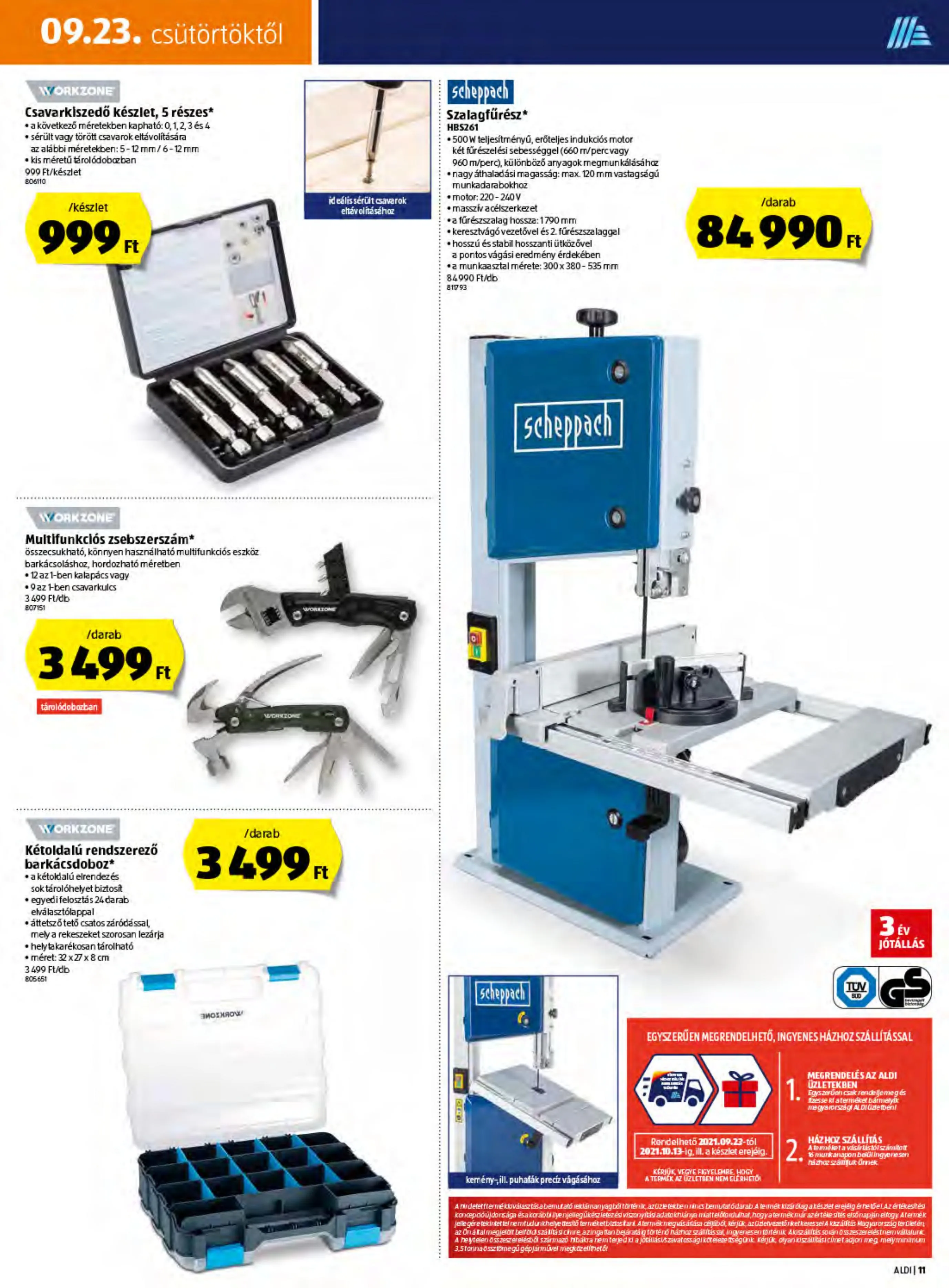 Aldi akciós újság 09.23–09.29 – 11. oldal
