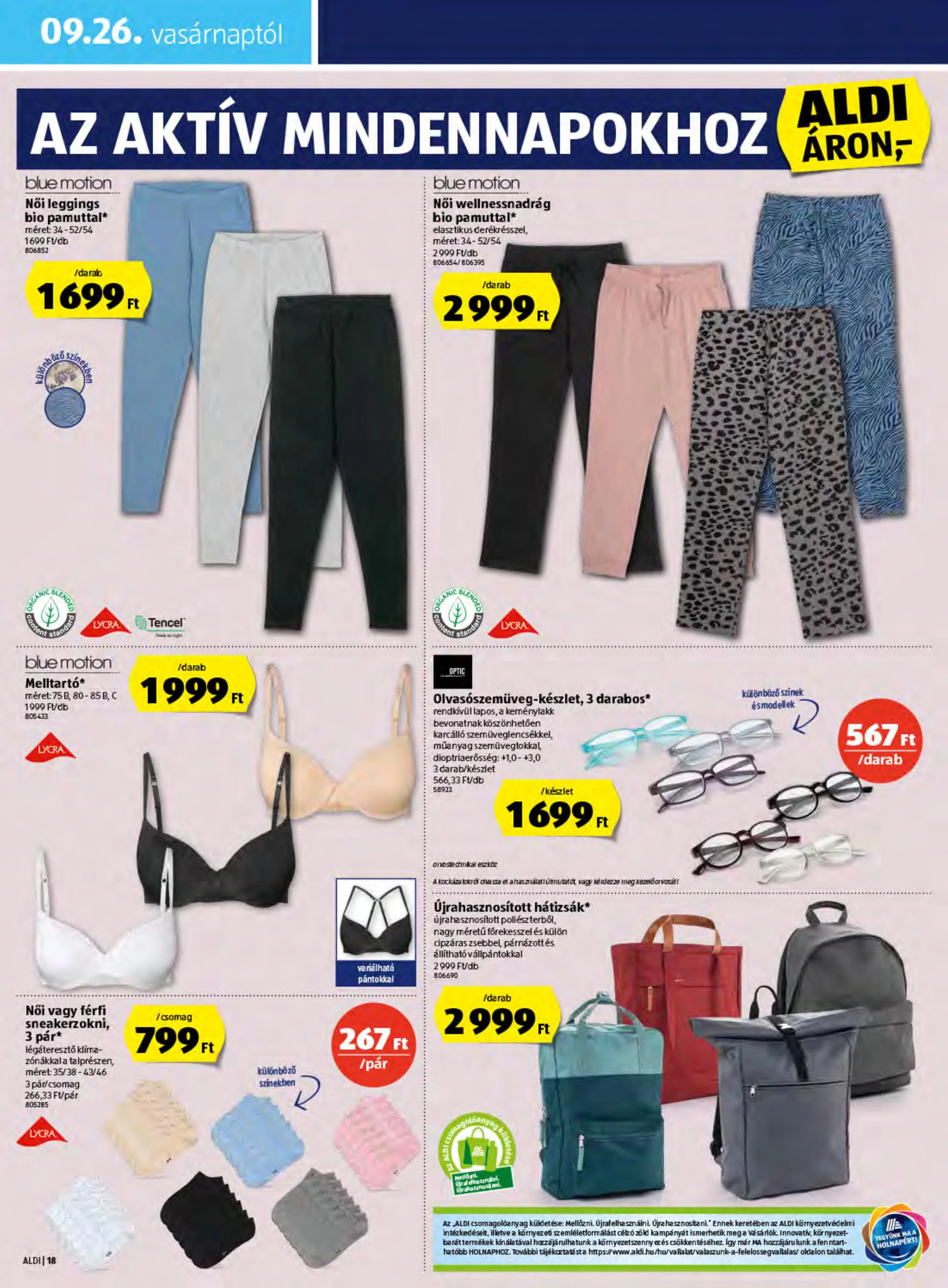 Aldi akciós újság 09.23–09.29 – 18. oldal