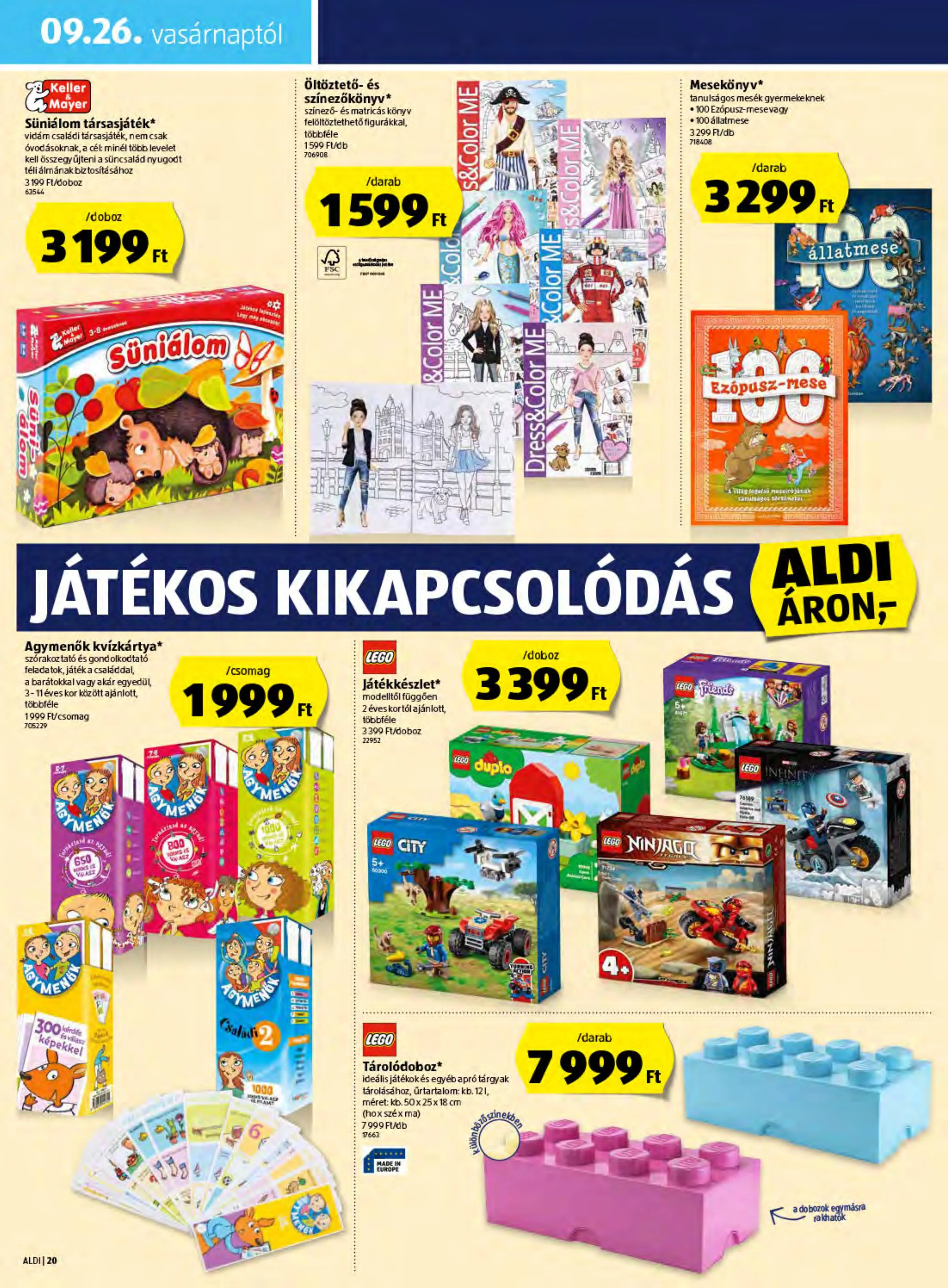 Aldi akciós újság 09.23–09.29 – 20. oldal