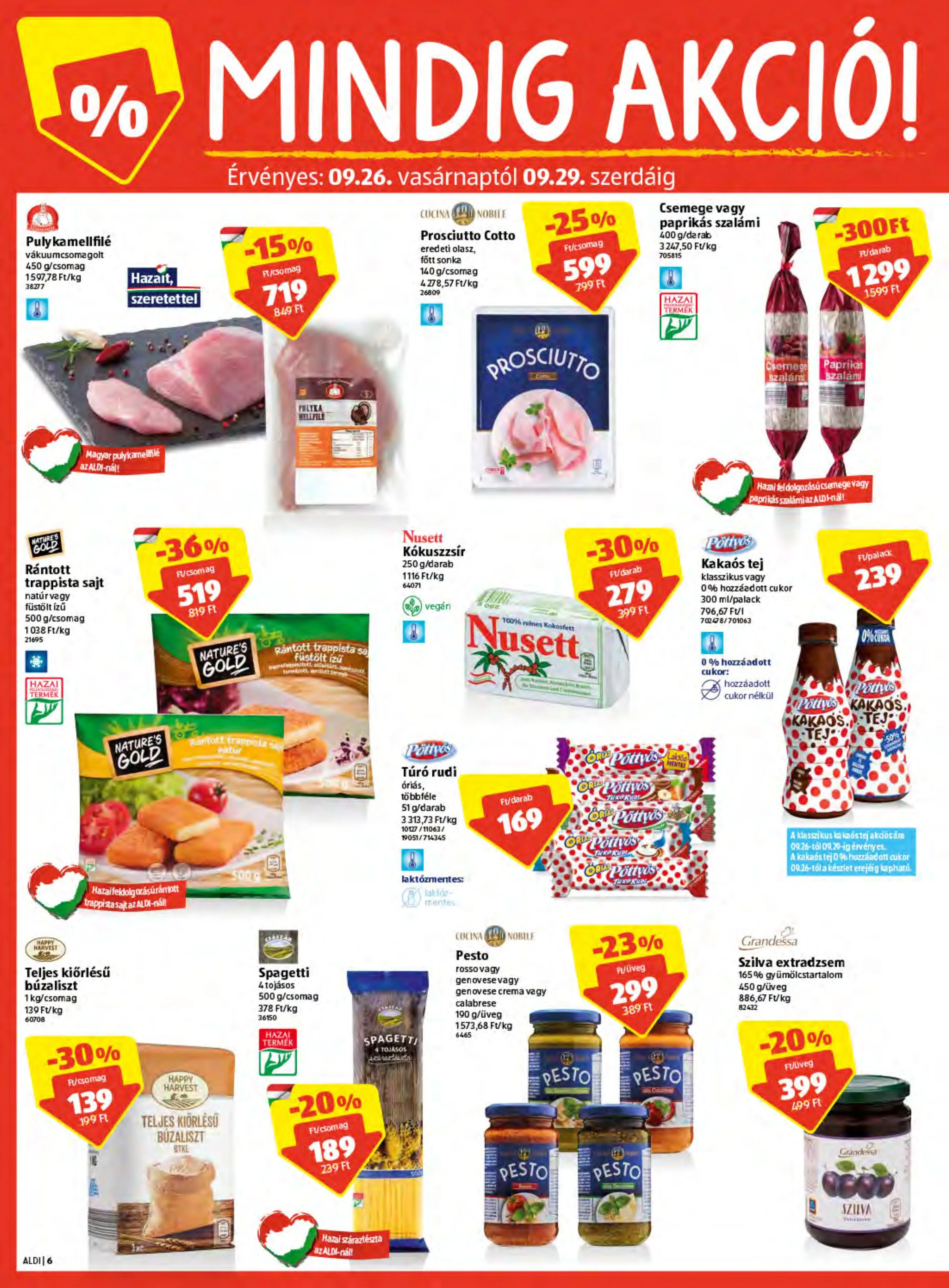 Aldi akciós újság 09.23–09.29 – 6. oldal