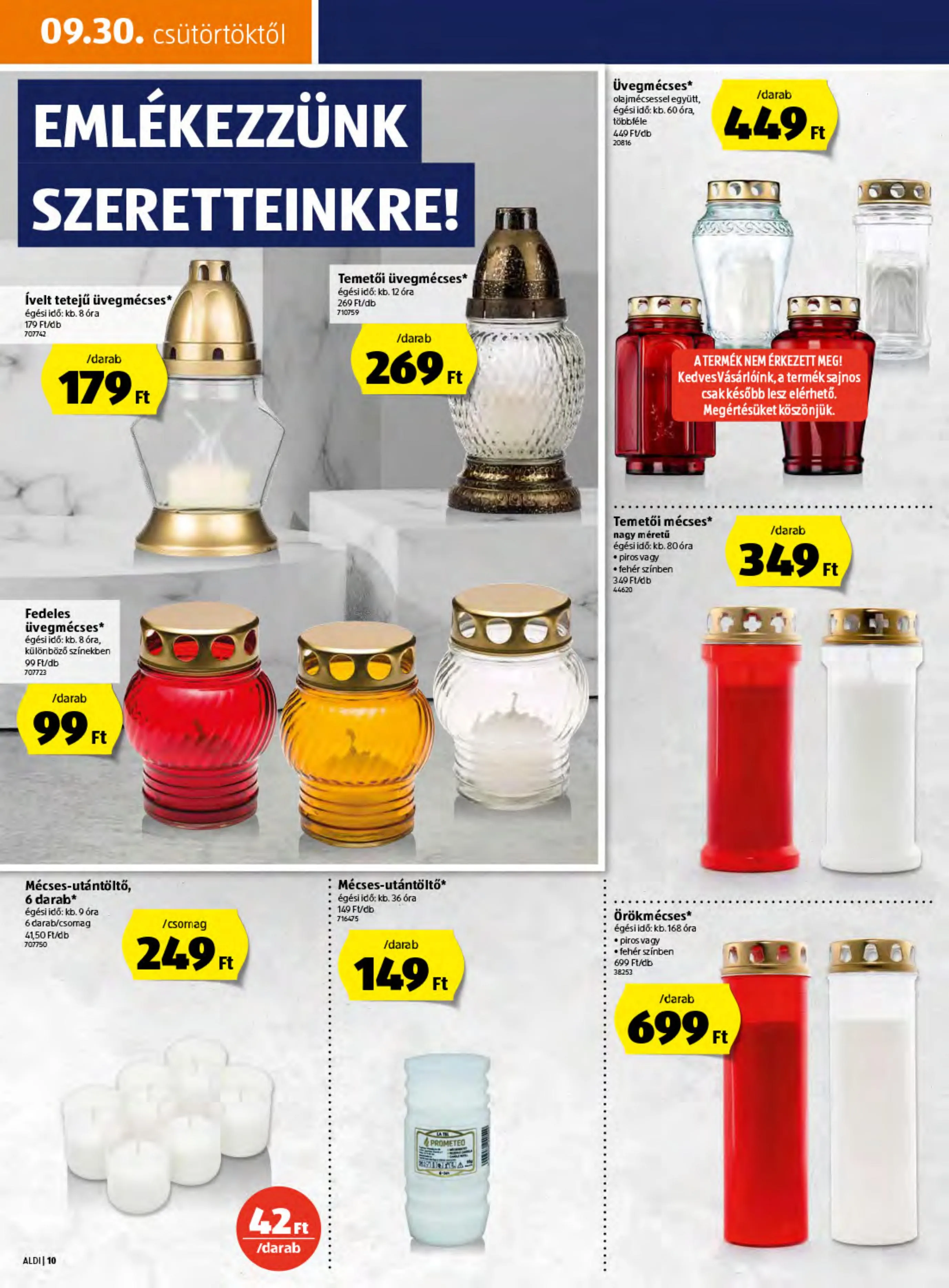 Aldi akciós újság 09.30–10.06 – 10. oldal