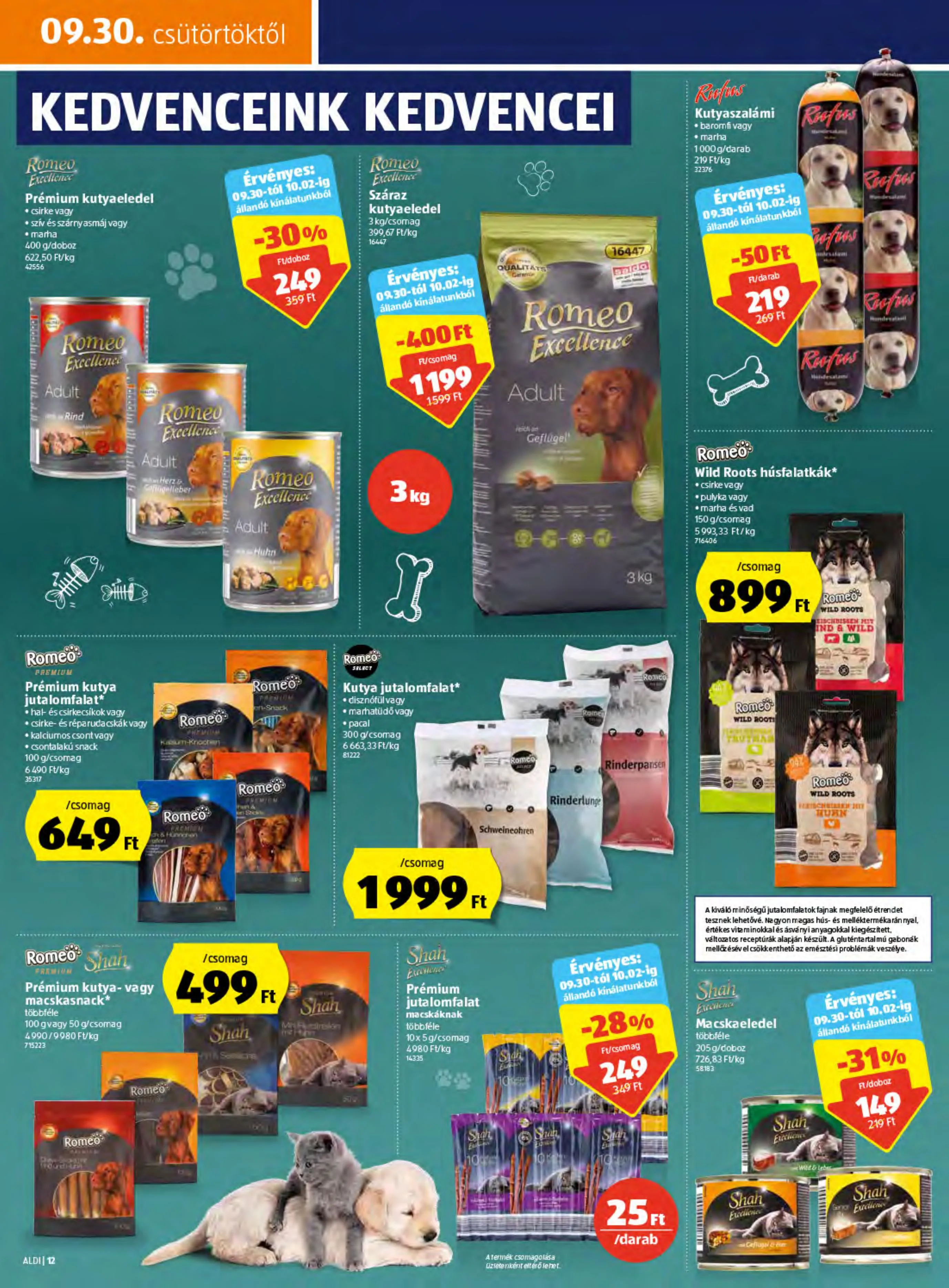 Aldi akciós újság 09.30–10.06 – 12. oldal