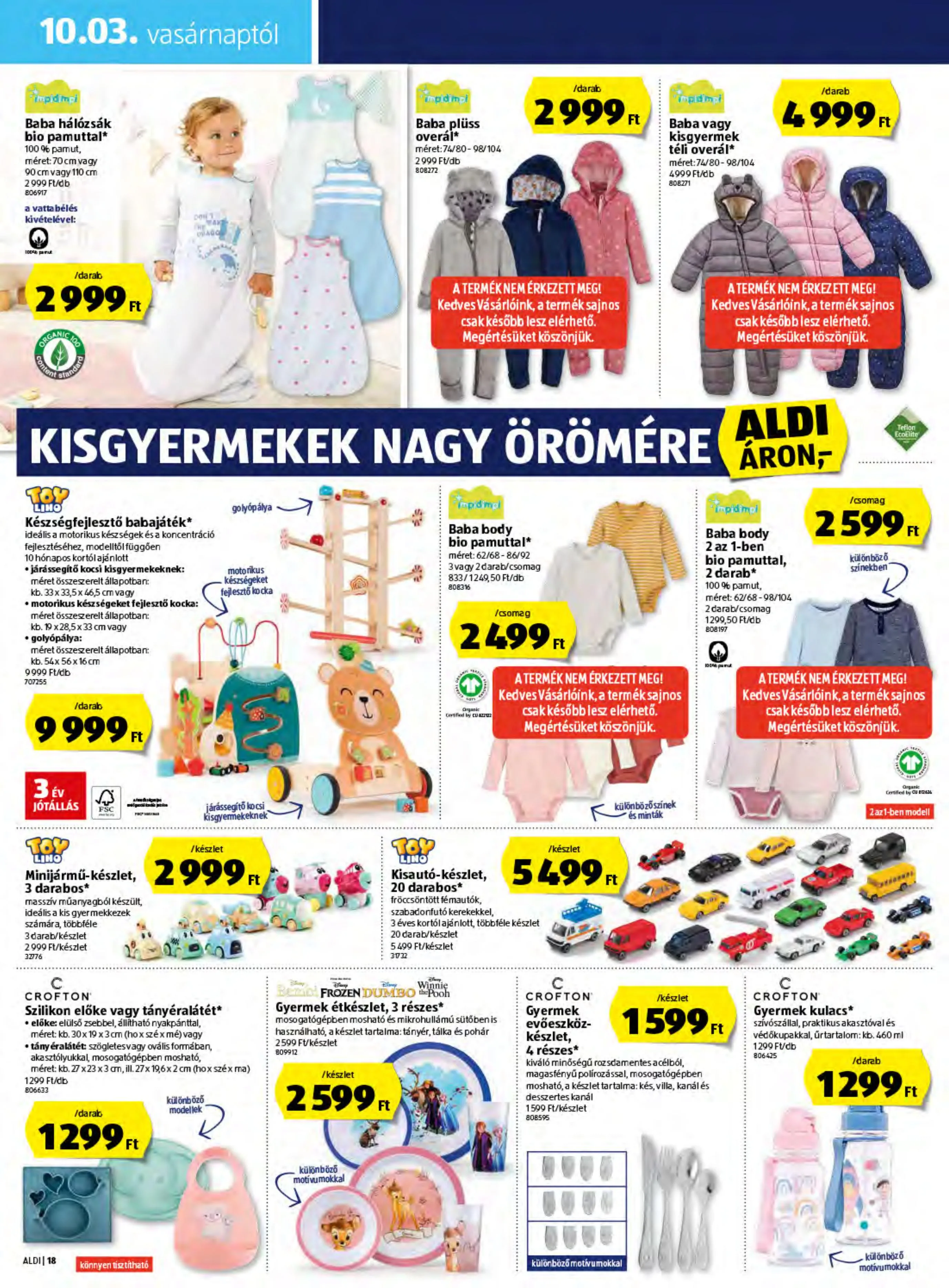 Aldi akciós újság 09.30–10.06 – 18. oldal