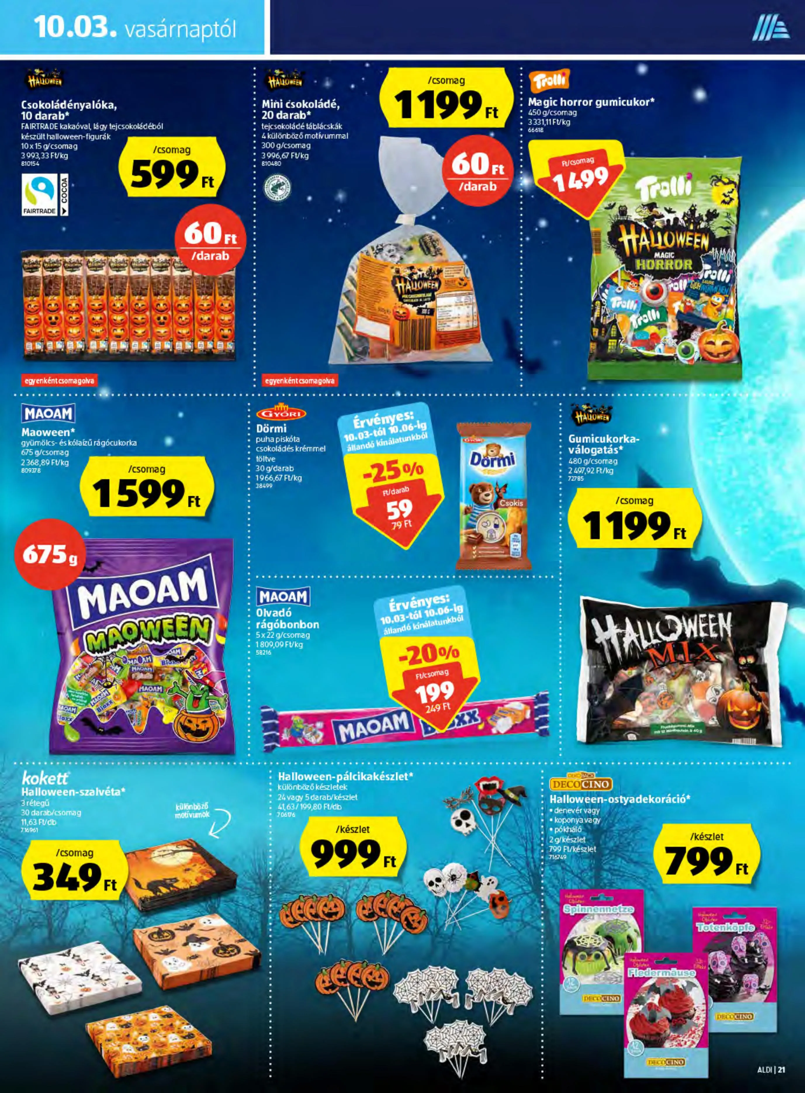 Aldi akciós újság 09.30–10.06 – 21. oldal