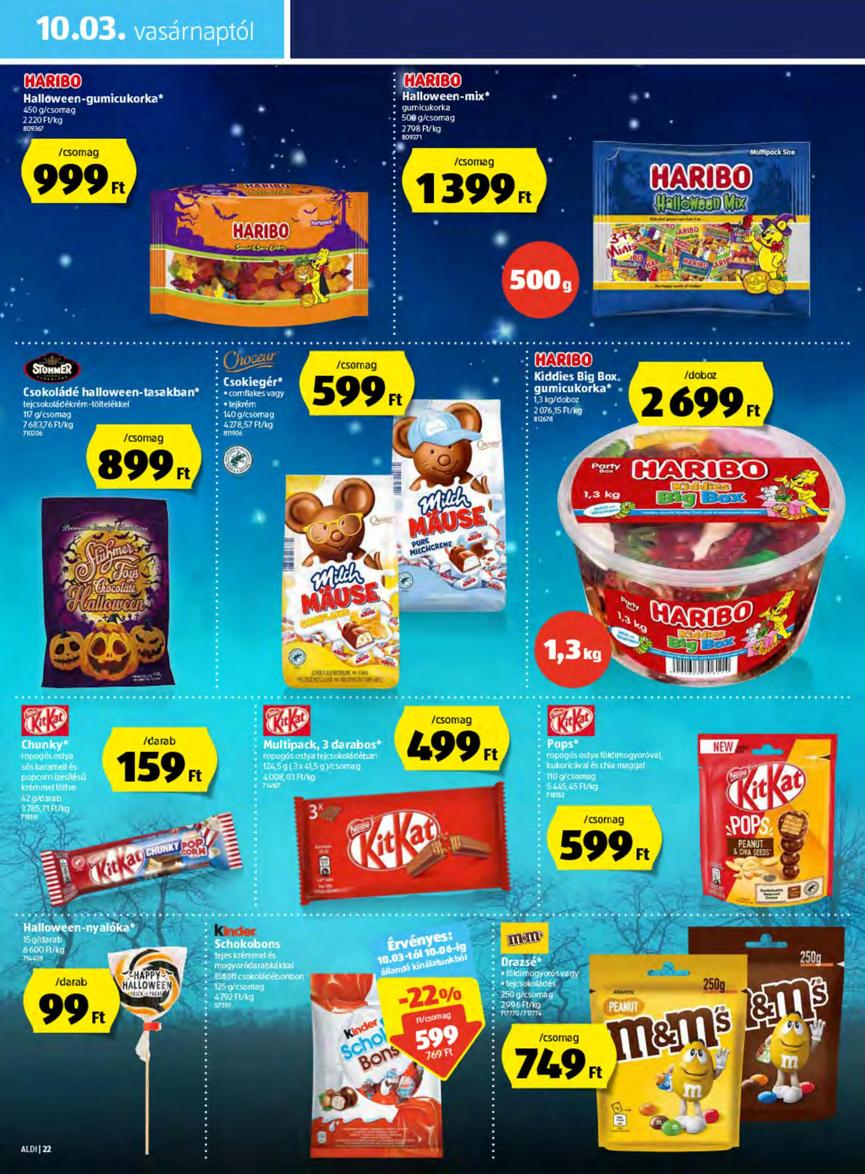 Aldi akciós újság 09.30–10.06 – 22. oldal