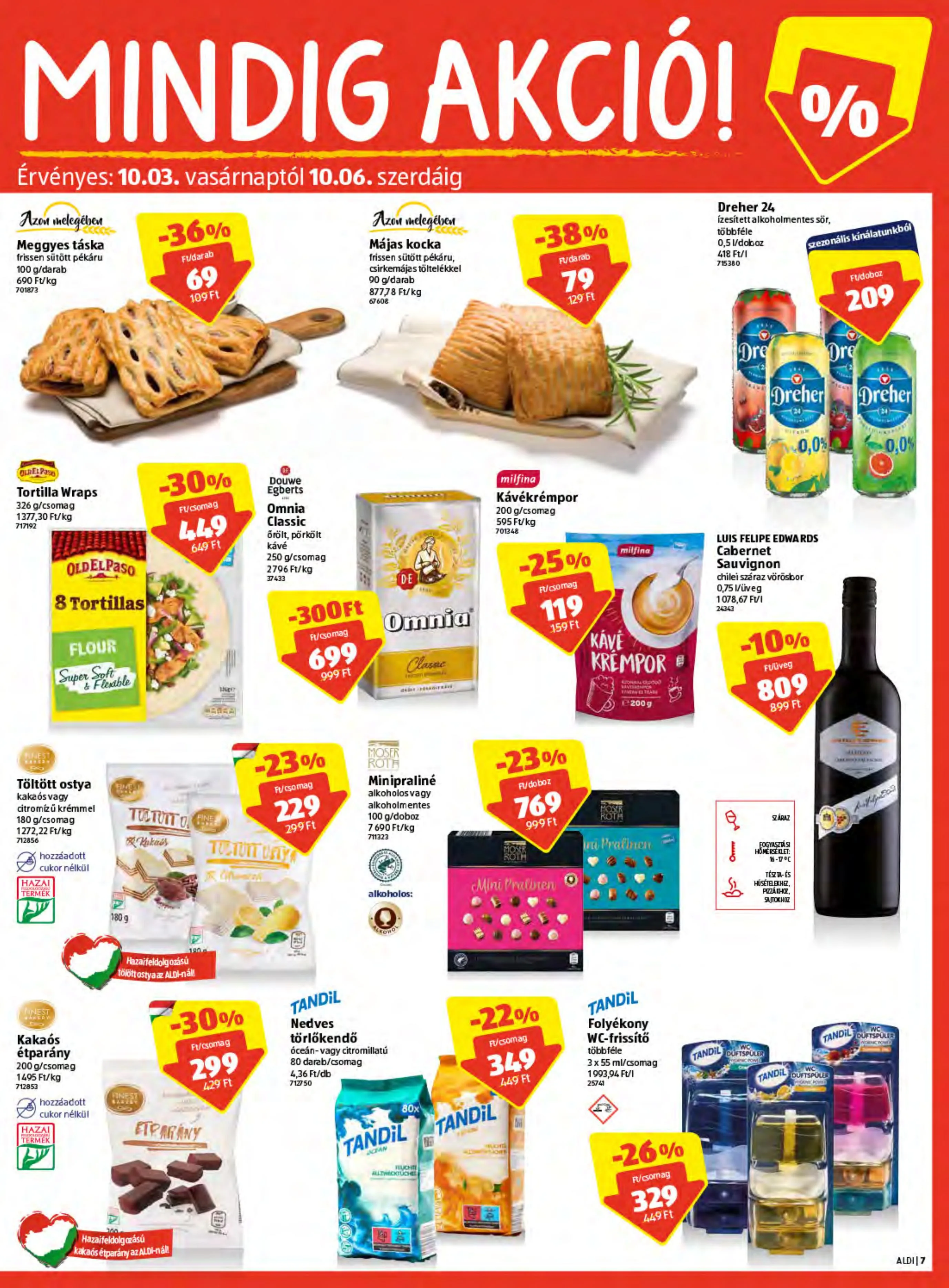 Aldi akciós újság 09.30–10.06 – 7. oldal