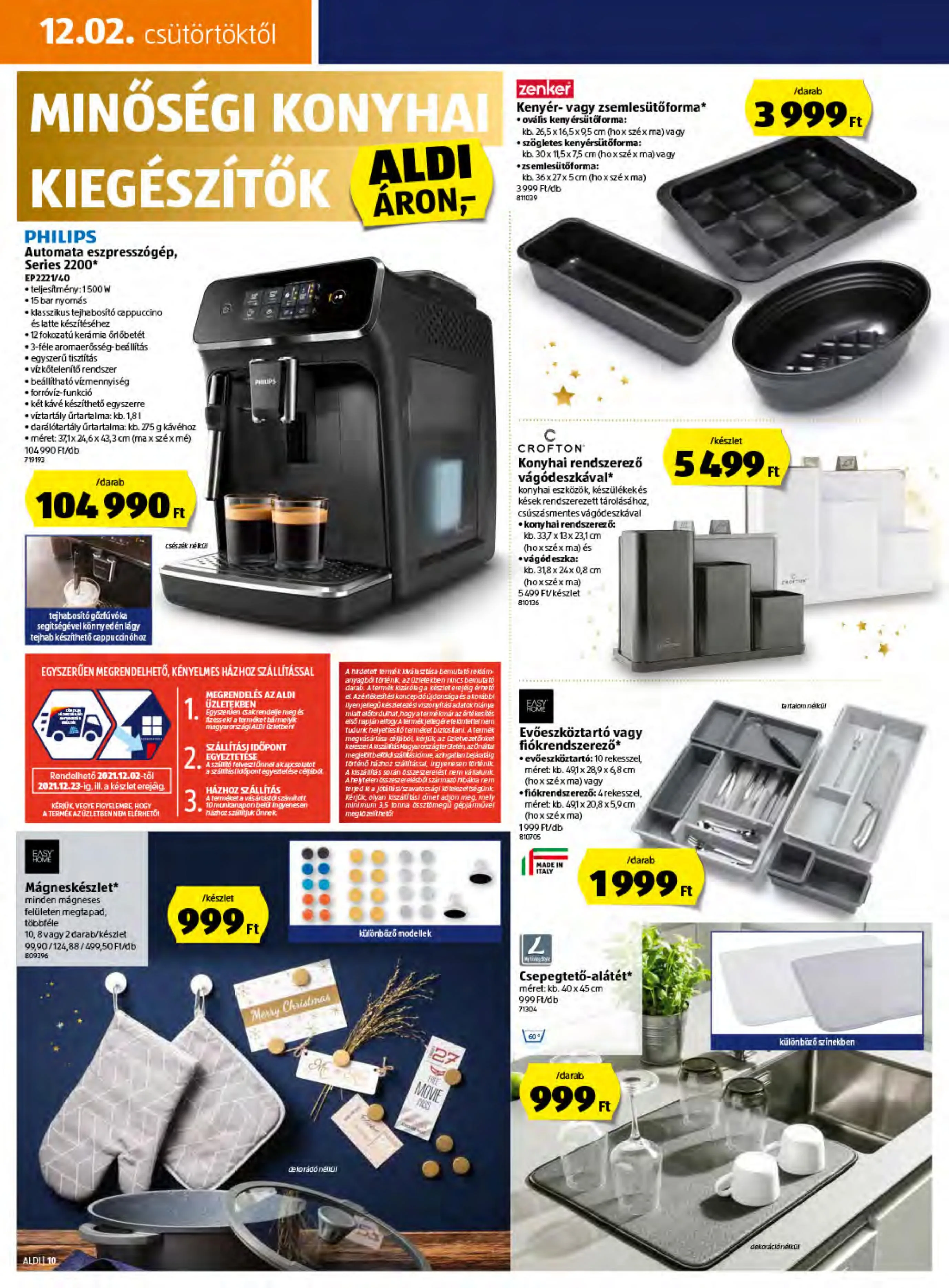 Aldi akciós újság 12.02–12.08 – 10. oldal