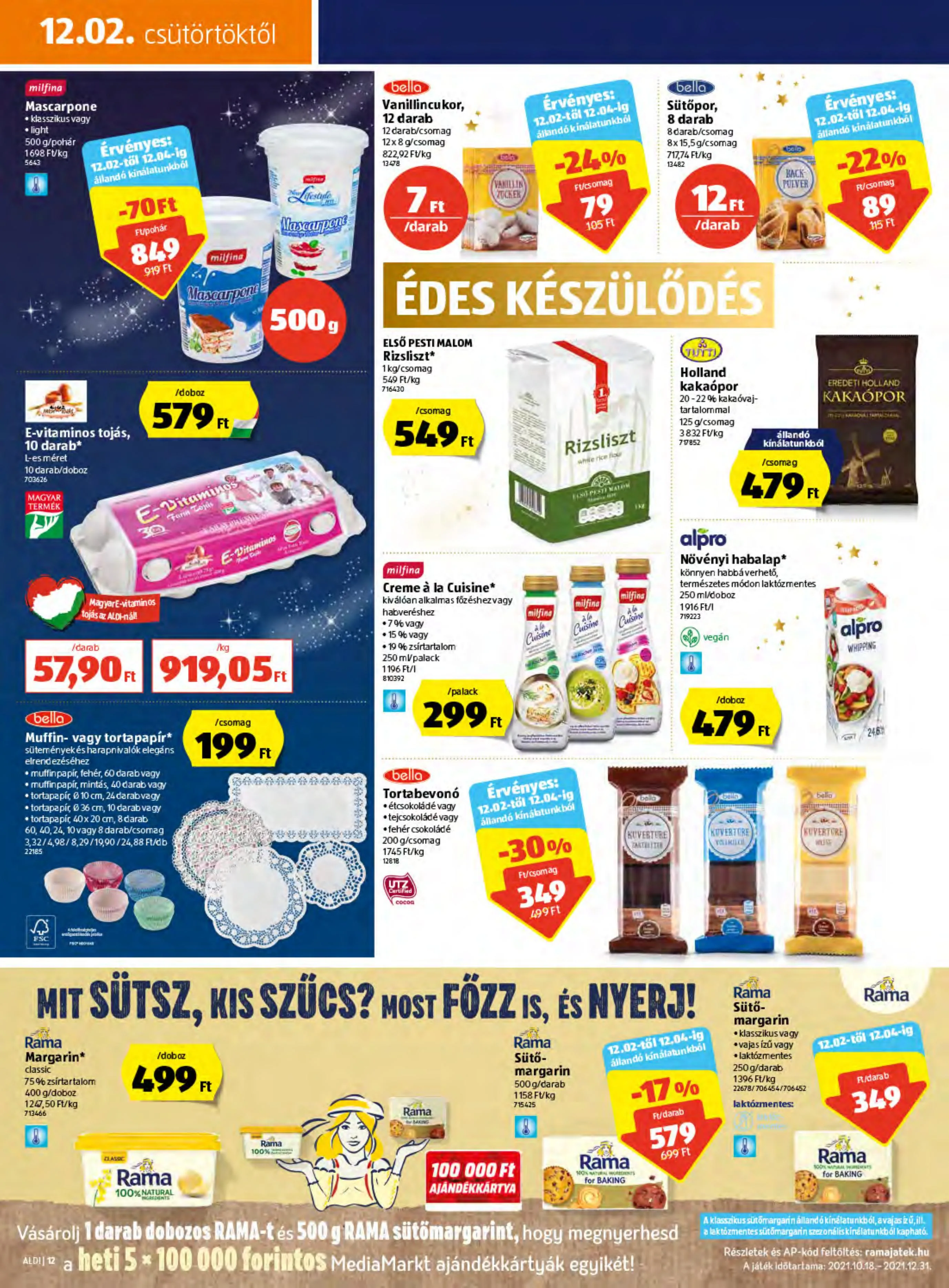 Aldi akciós újság 12.02–12.08 – 12. oldal