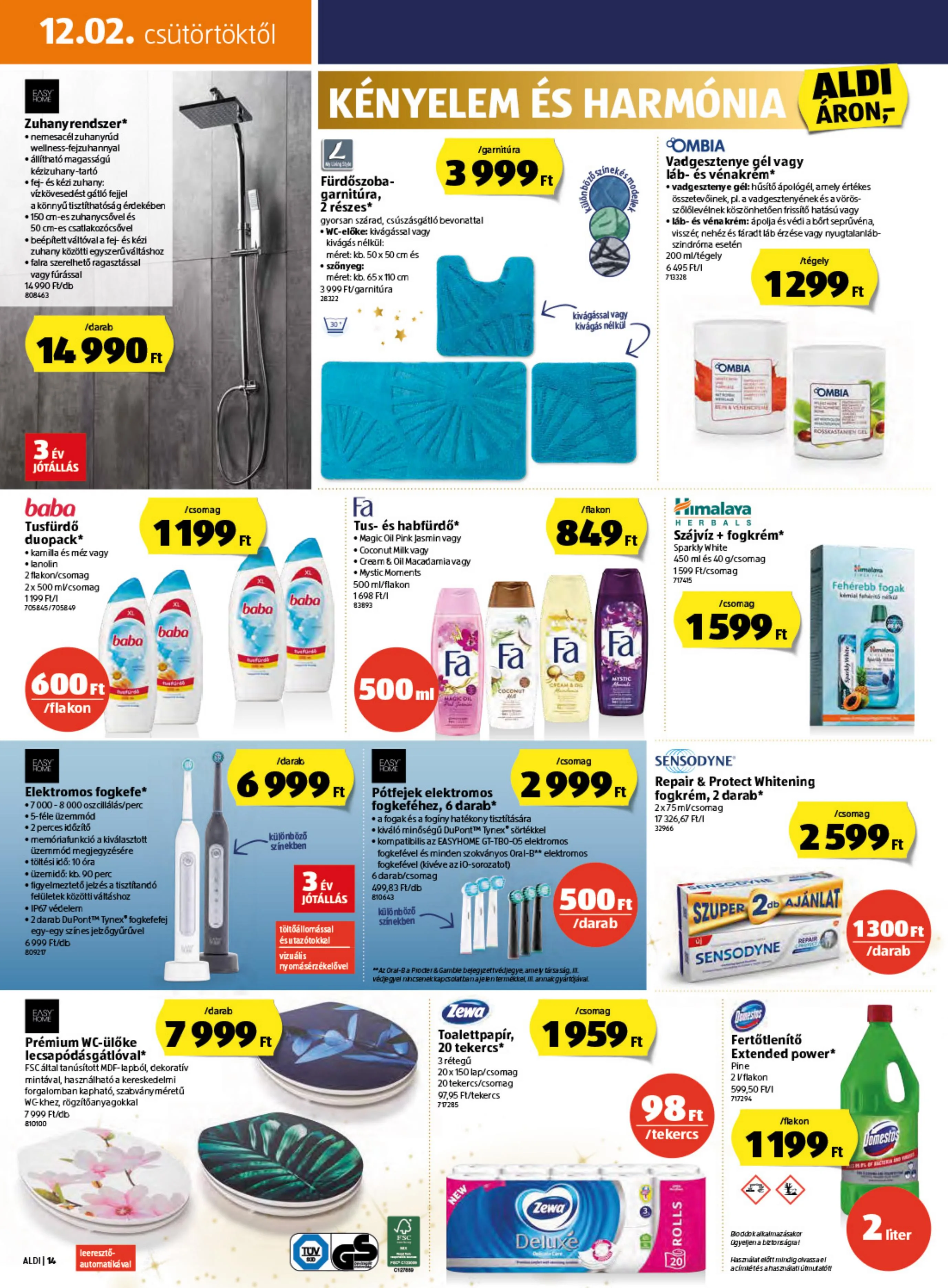 Aldi akciós újság 12.02–12.08 – 14. oldal