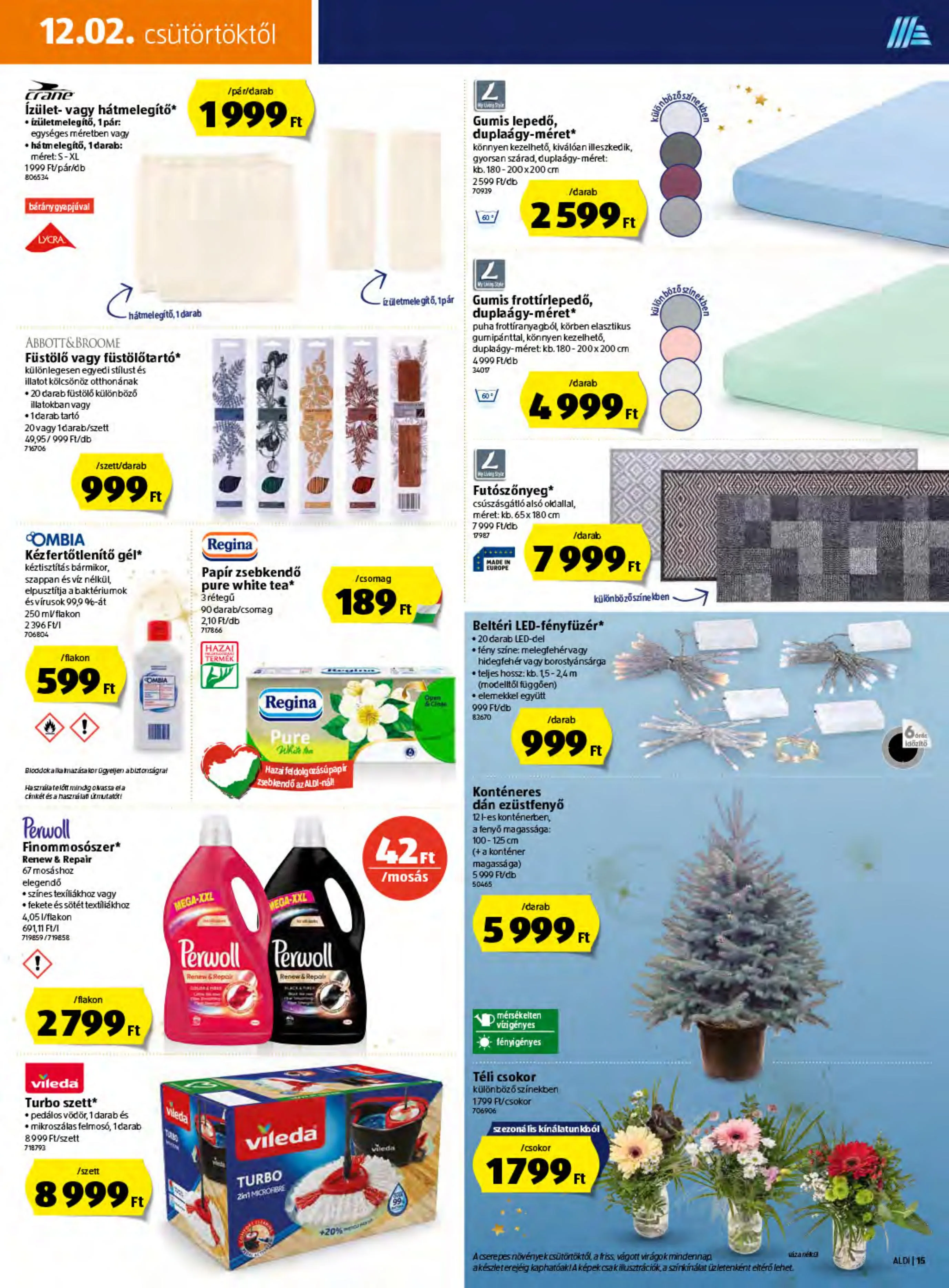 Aldi akciós újság 12.02–12.08 – 15. oldal