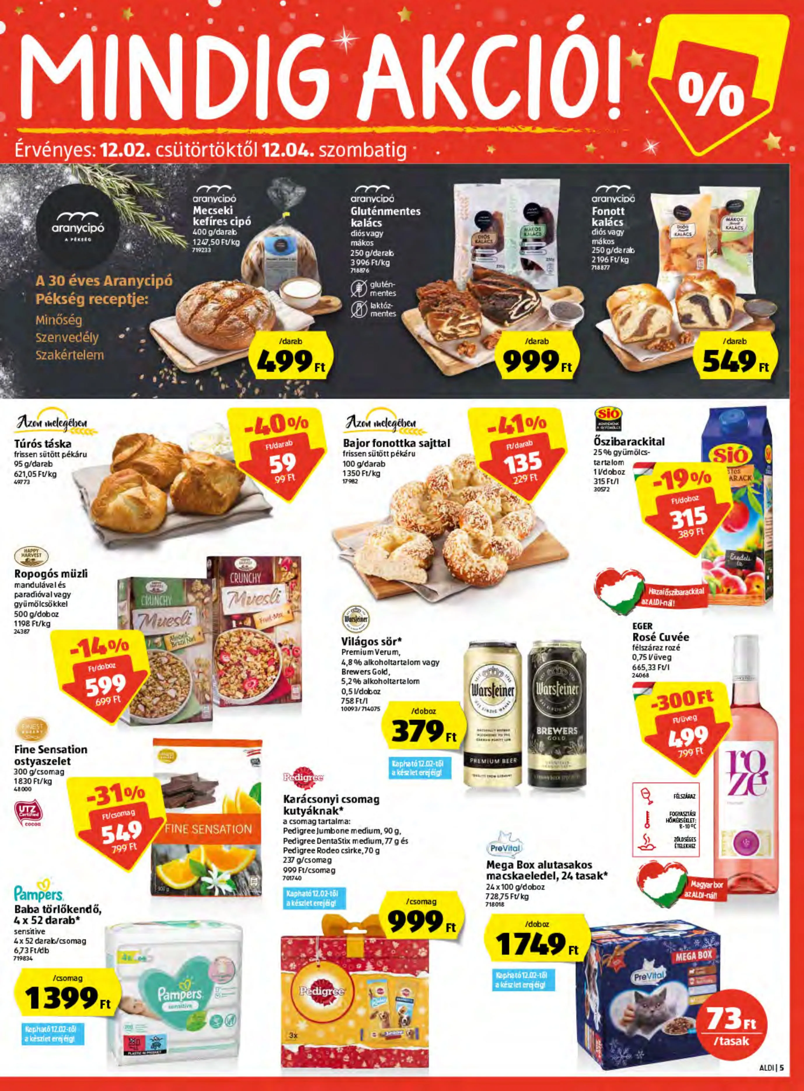 Aldi akciós újság 12.02–12.08 – 5. oldal