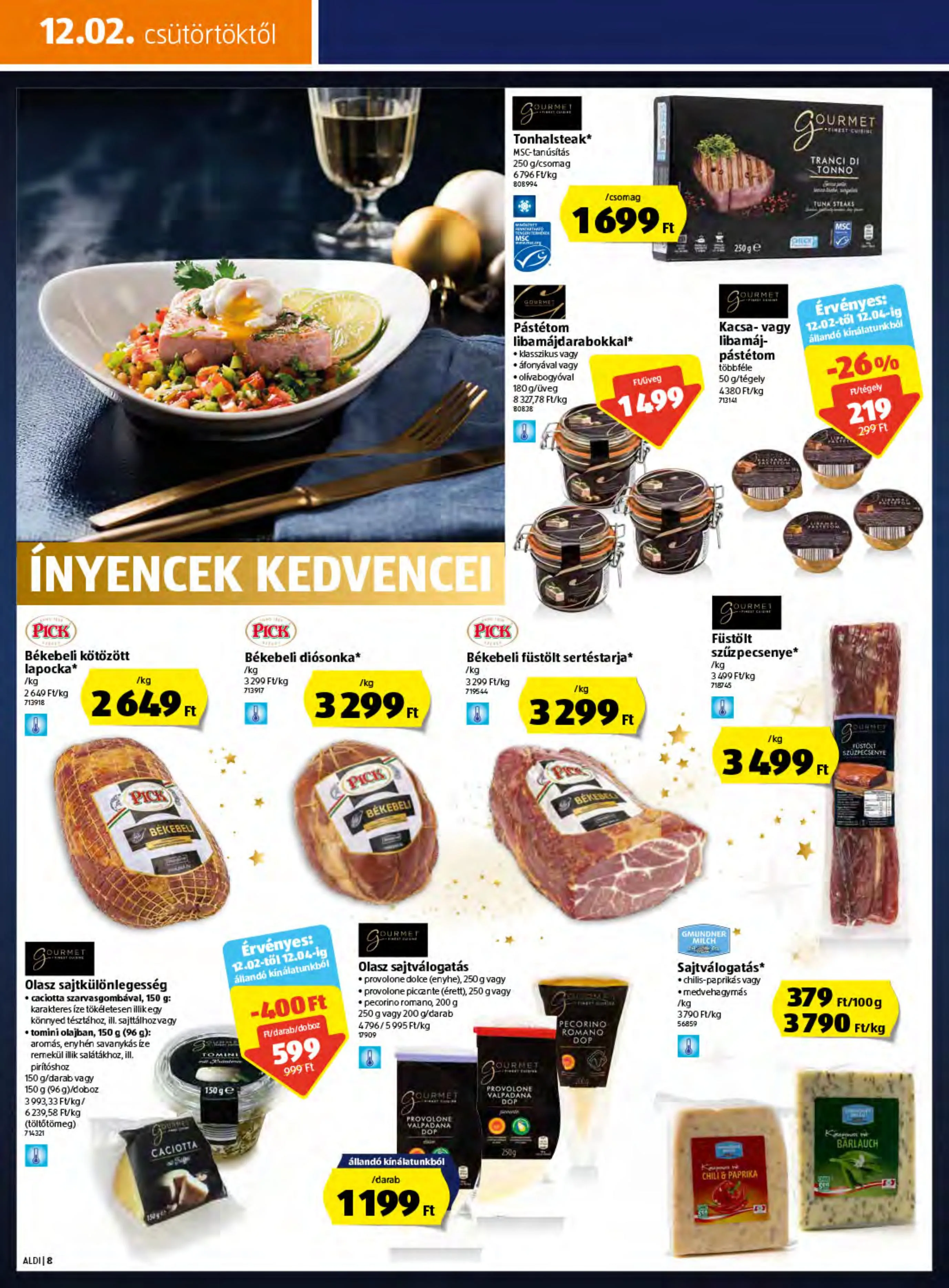 Aldi akciós újság 12.02–12.08 – 8. oldal