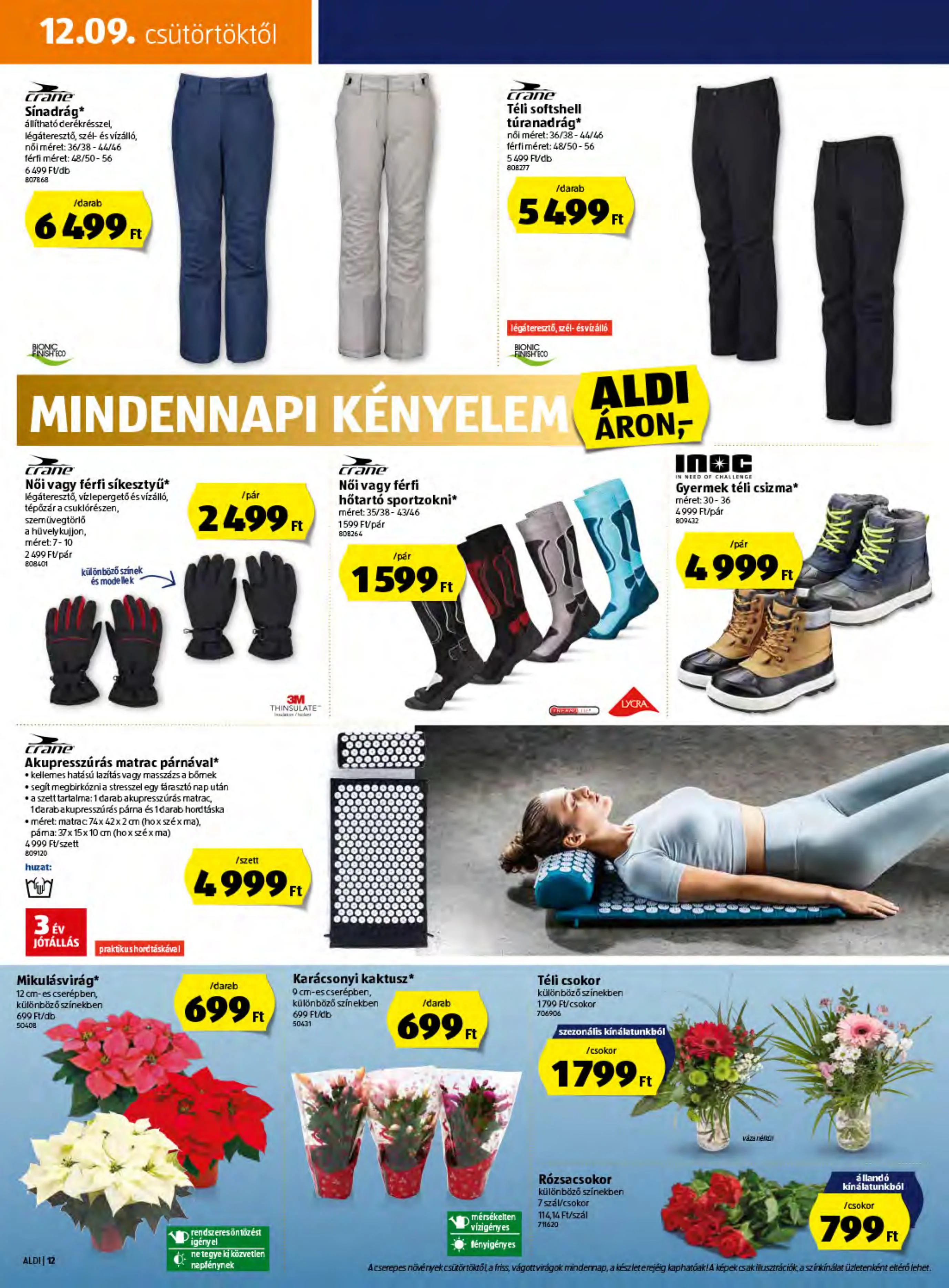 Aldi akciós újság 12.09–12.15 – 12. oldal