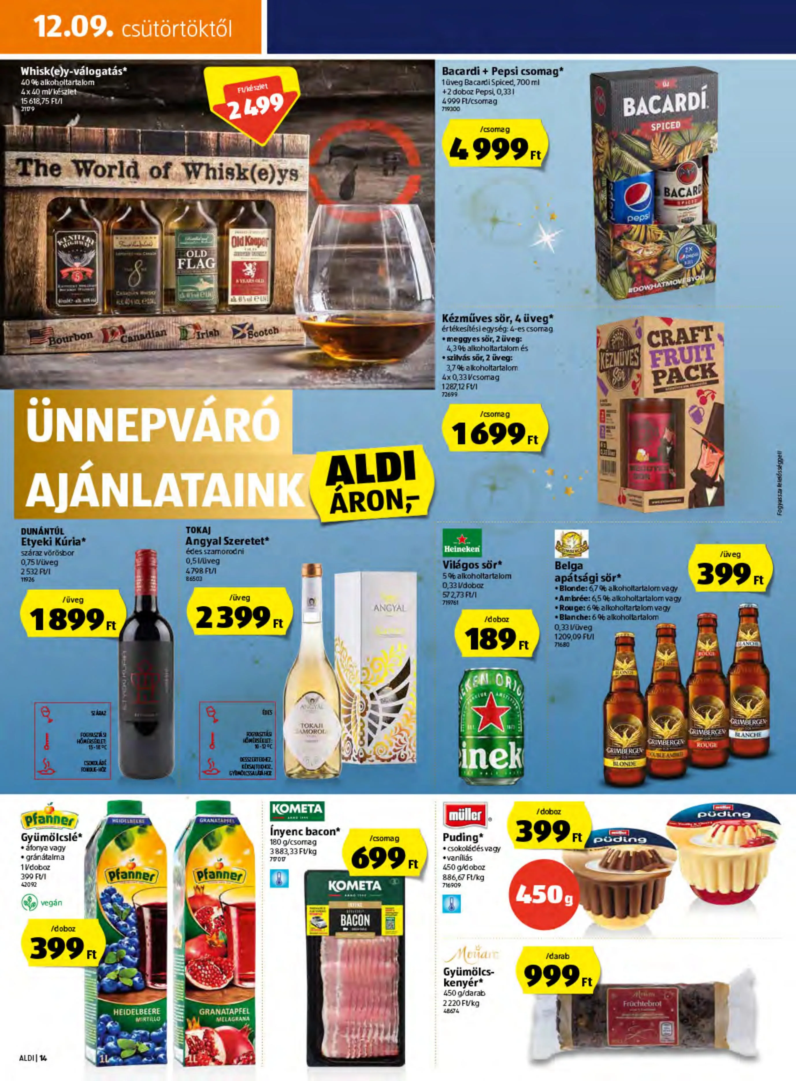 Aldi akciós újság 12.09–12.15 – 14. oldal