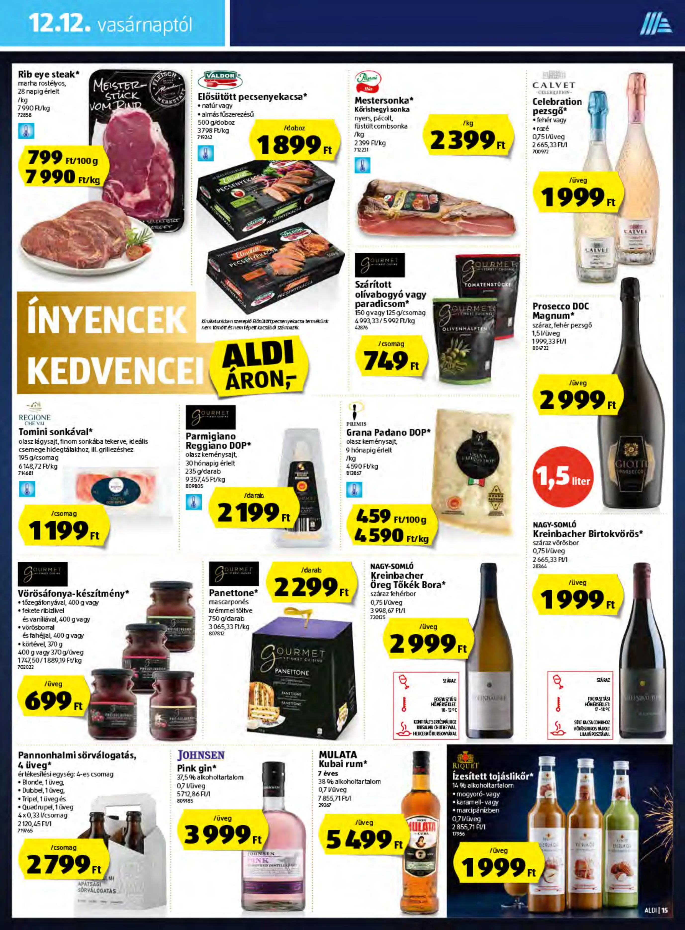 Aldi akciós újság 12.09–12.15 – 15. oldal