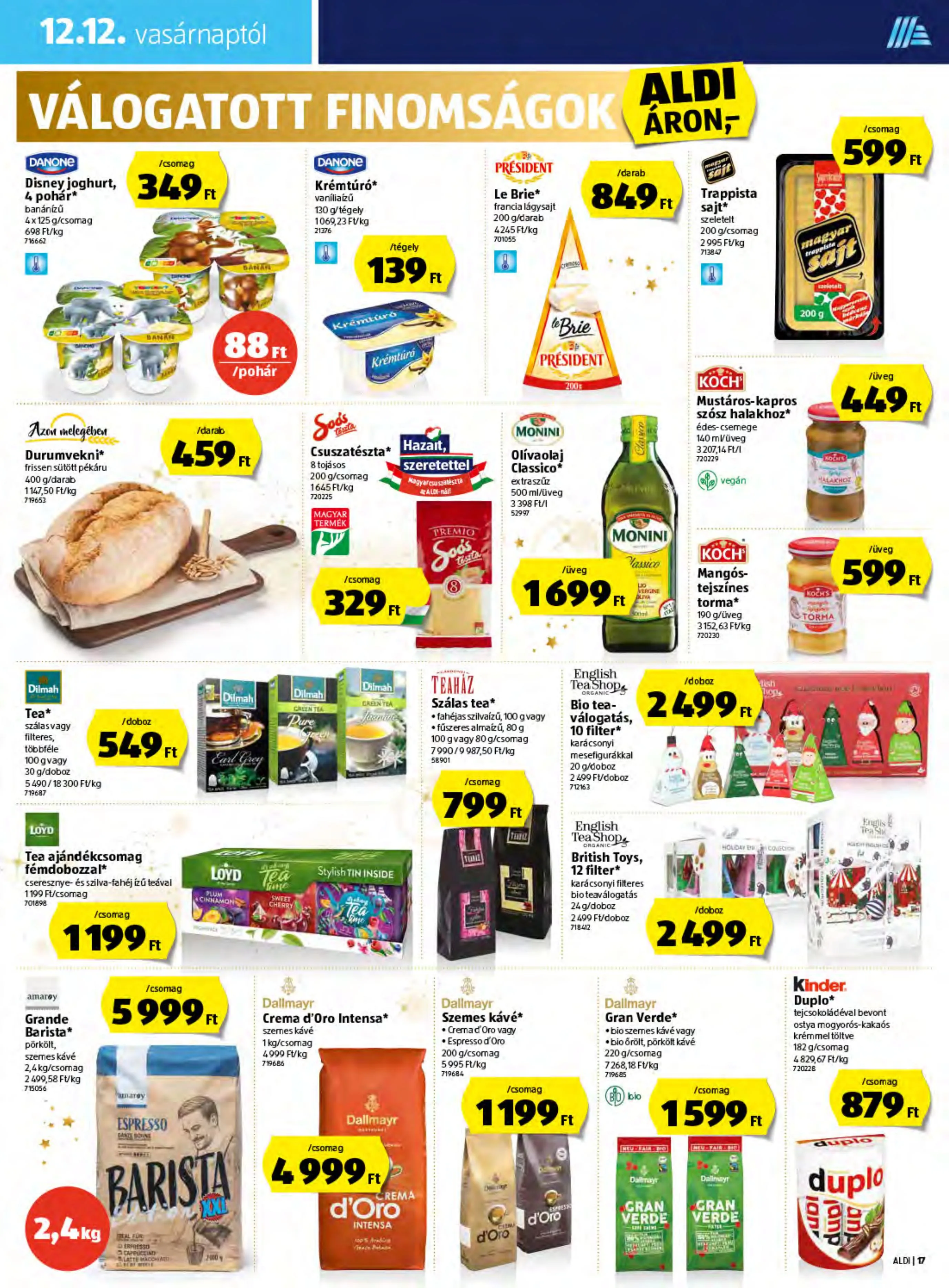 Aldi akciós újság 12.09–12.15 – 17. oldal