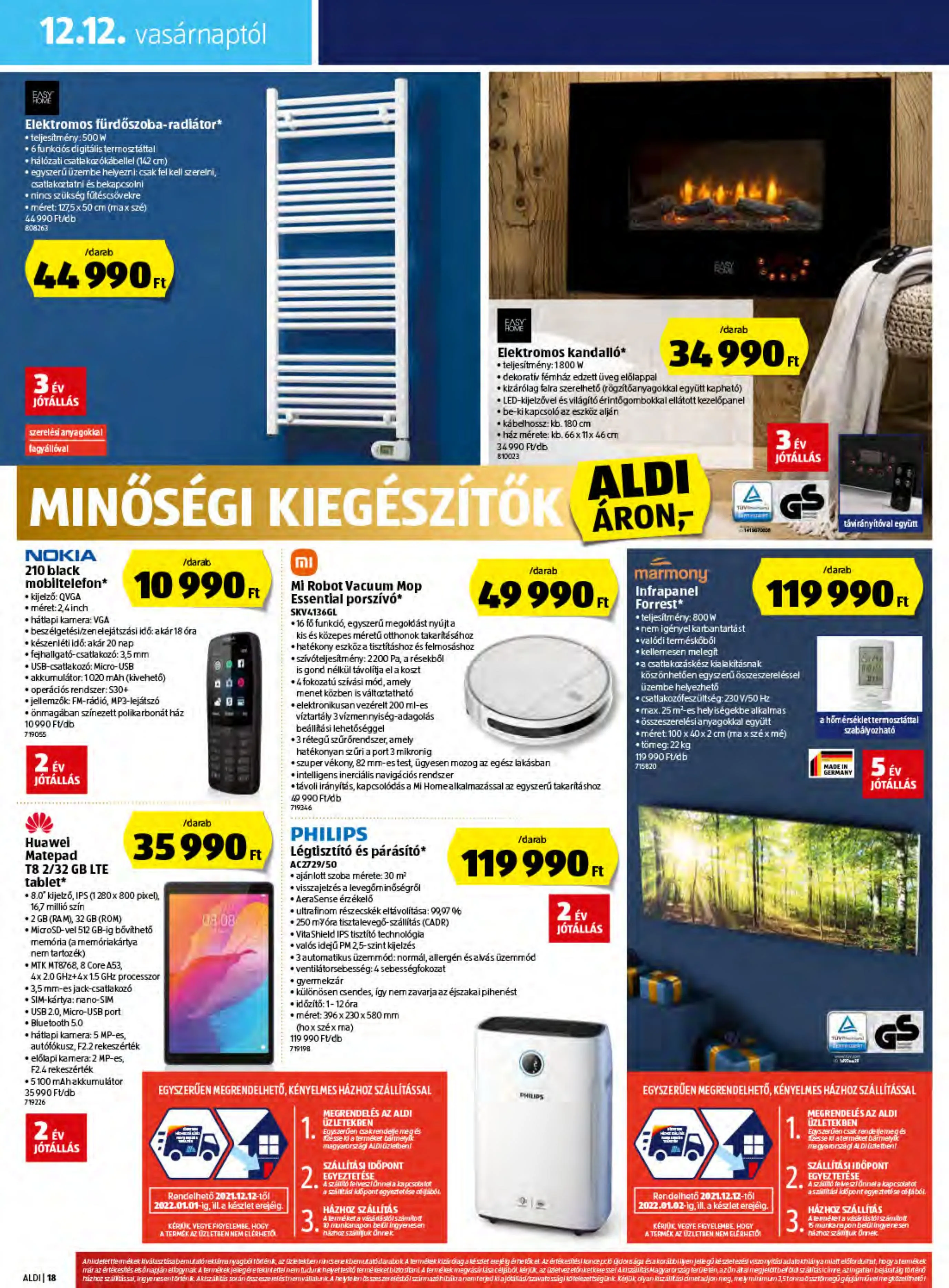 Aldi akciós újság 12.09–12.15 – 18. oldal