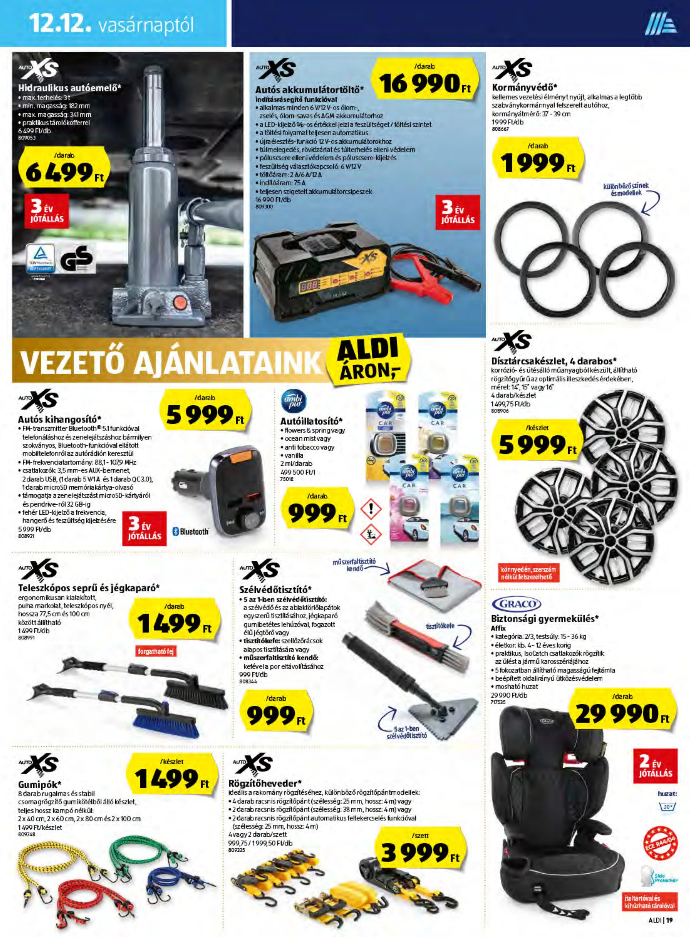 Aldi akciós újság 12.09–12.15 – 19. oldal