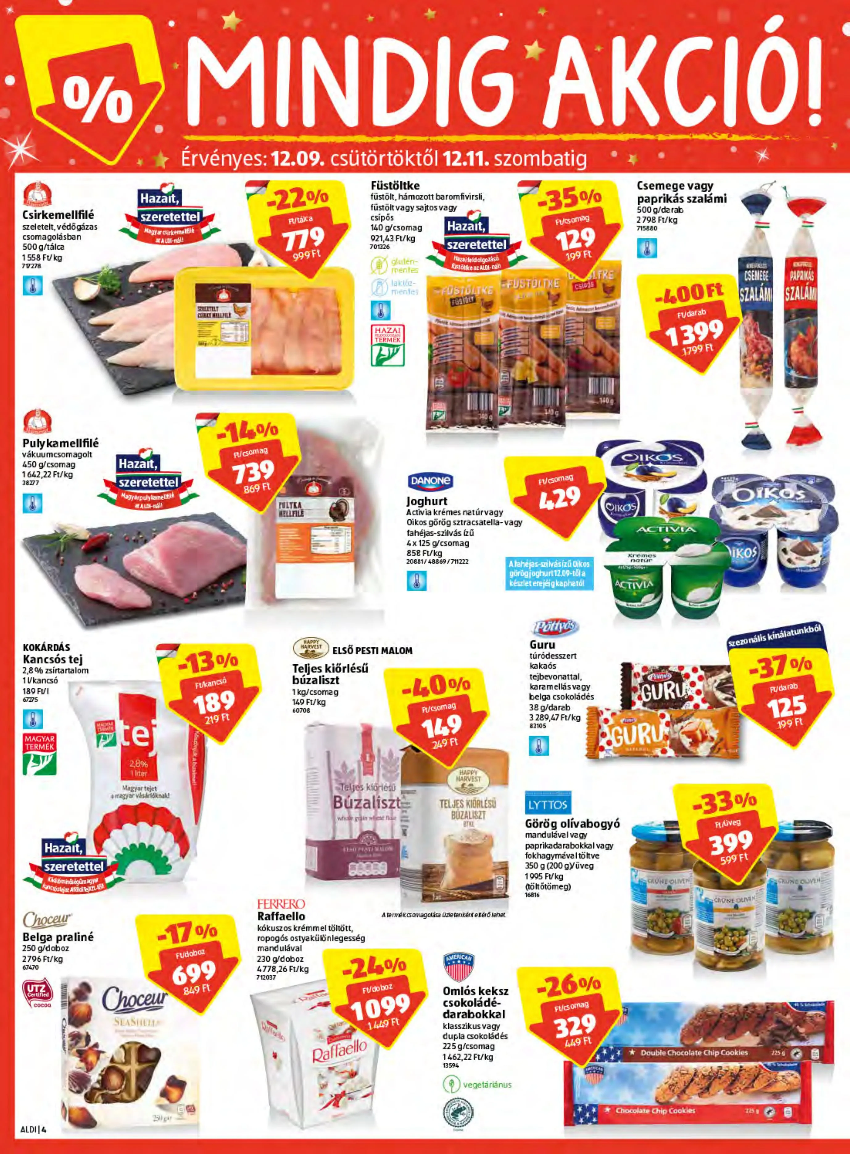 Aldi akciós újság 12.09–12.15 – 4. oldal