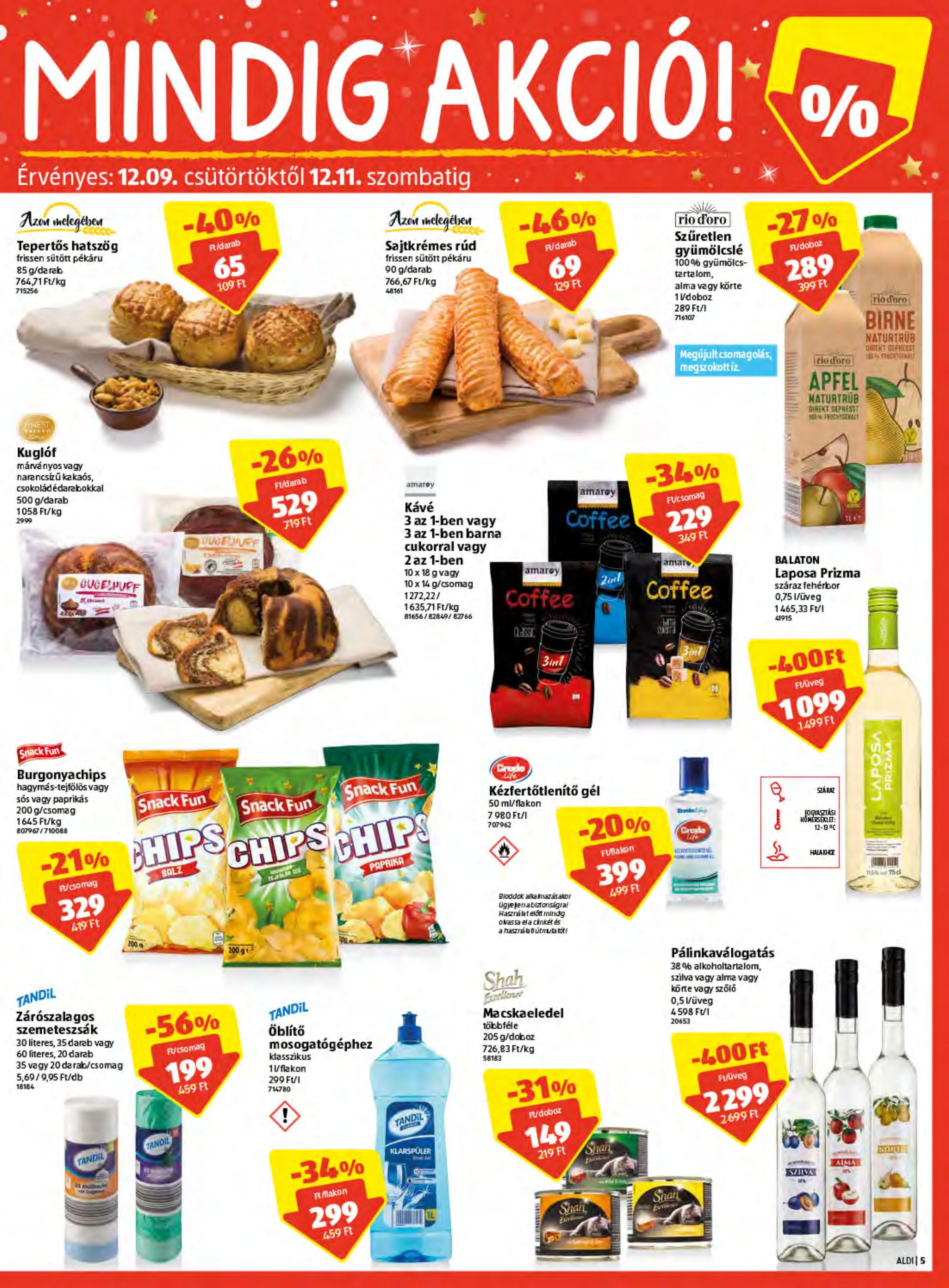 Aldi akciós újság 12.09–12.15 – 5. oldal