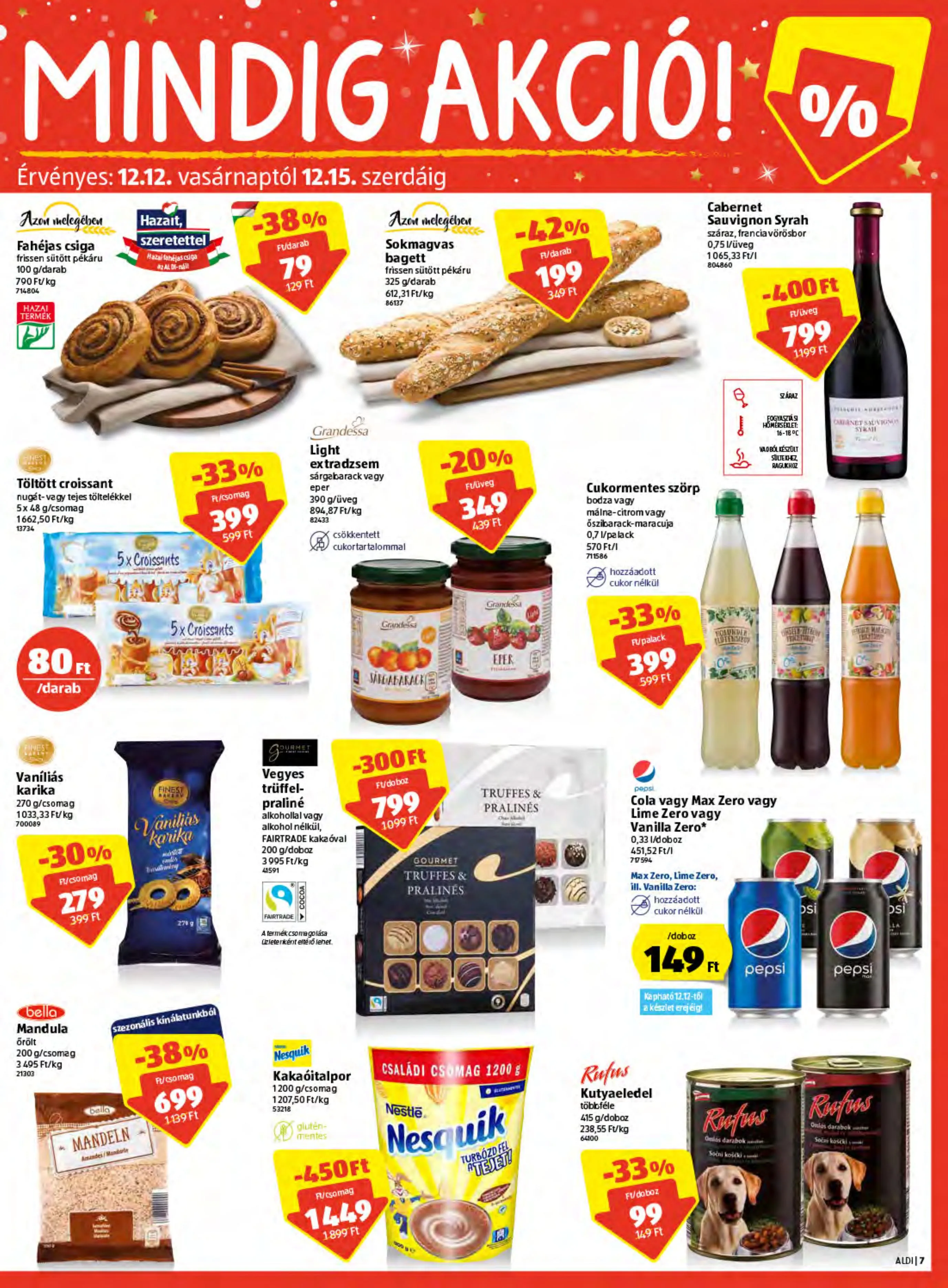 Aldi akciós újság 12.09–12.15 – 7. oldal