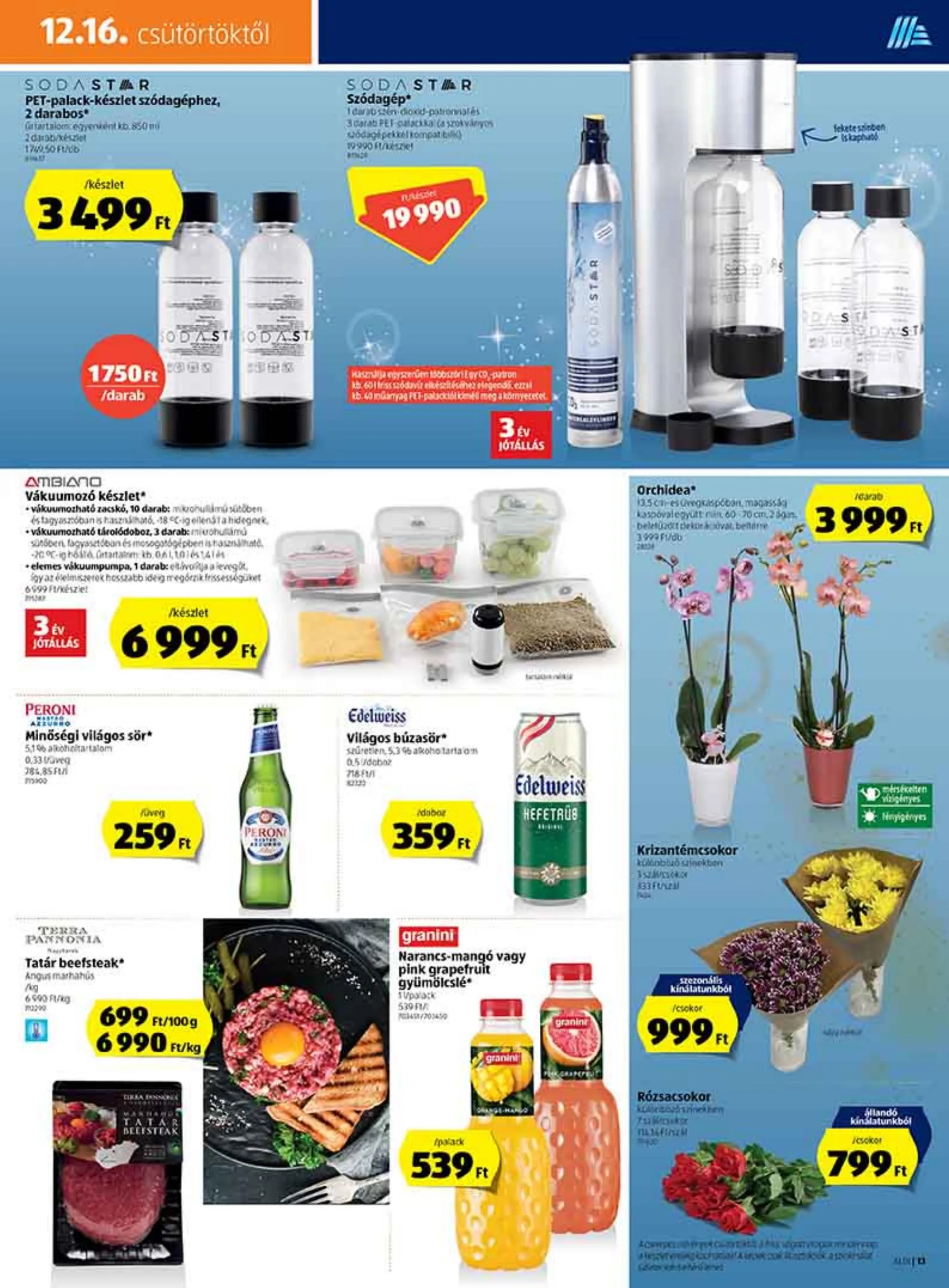 Aldi akciós újság 12.16–12.22 – 13. oldal