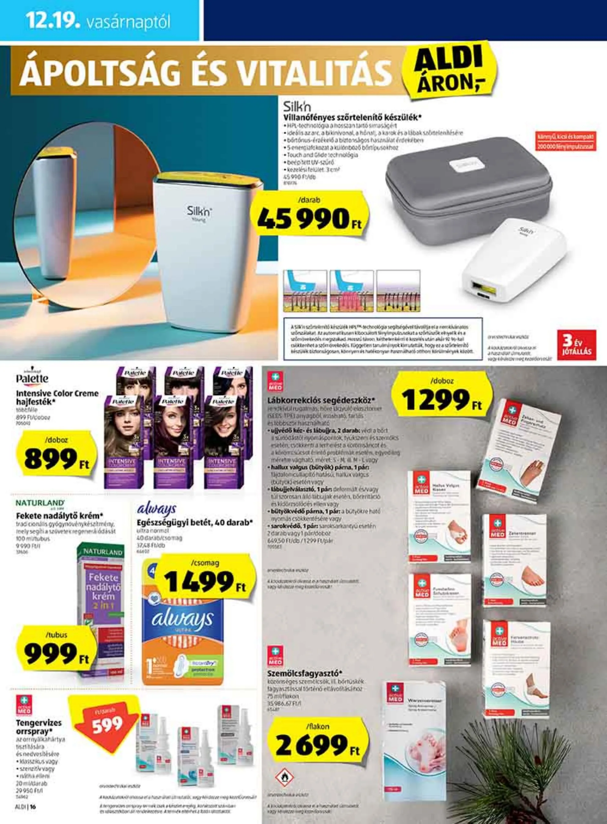 Aldi akciós újság 12.16–12.22 – 16. oldal