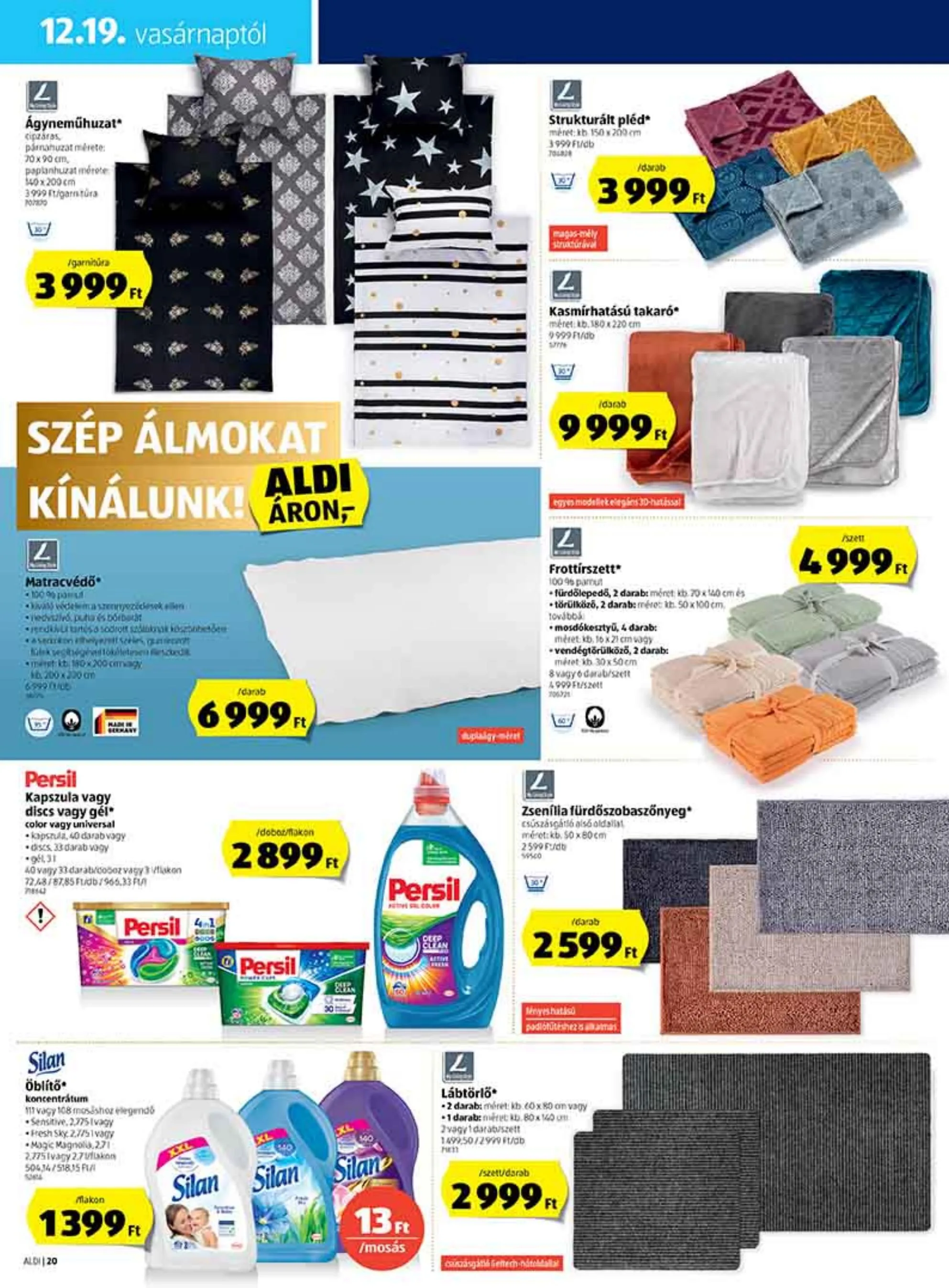 Aldi akciós újság 12.16–12.22 – 20. oldal