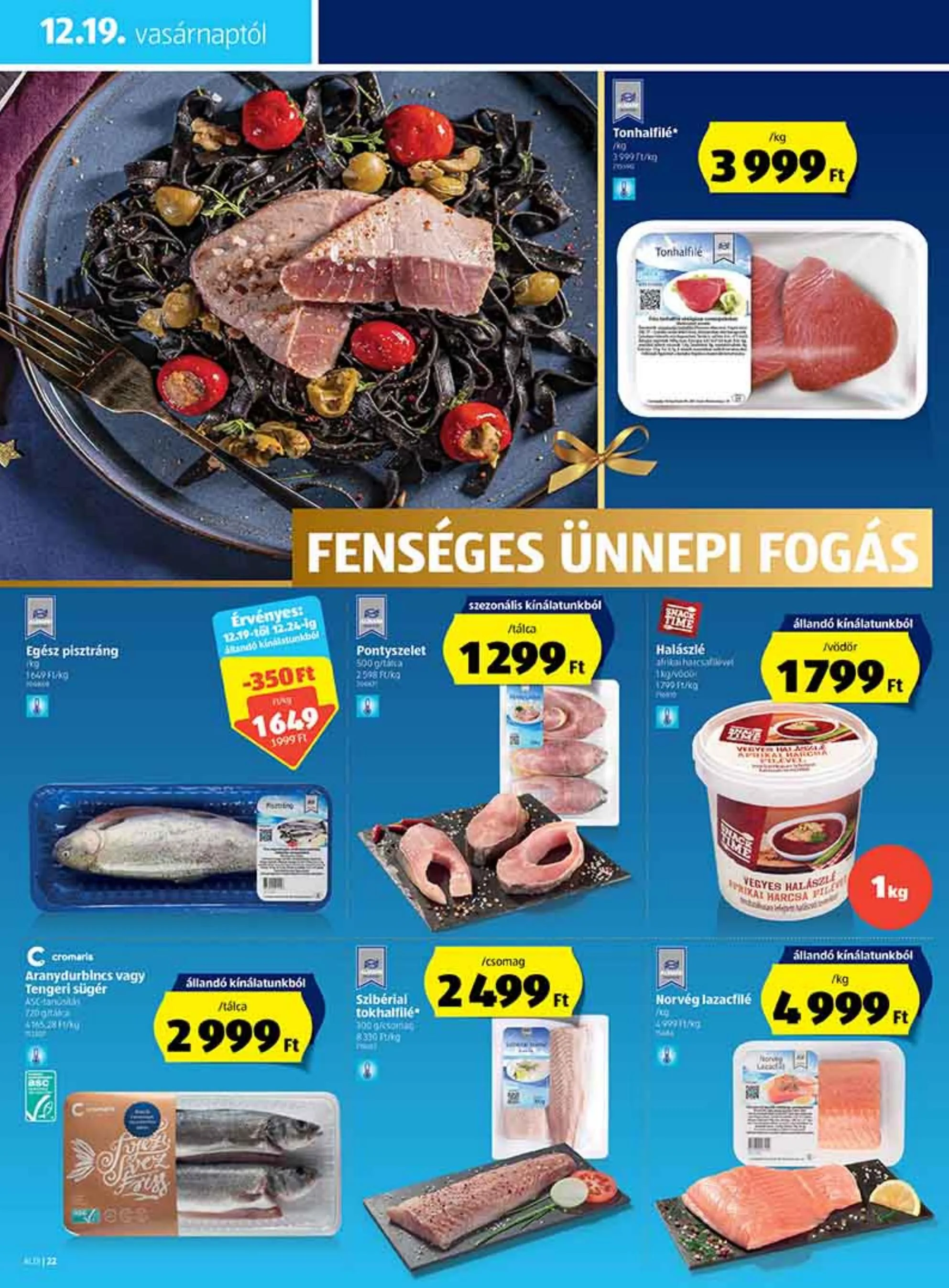 Aldi akciós újság 12.16–12.22 – 22. oldal