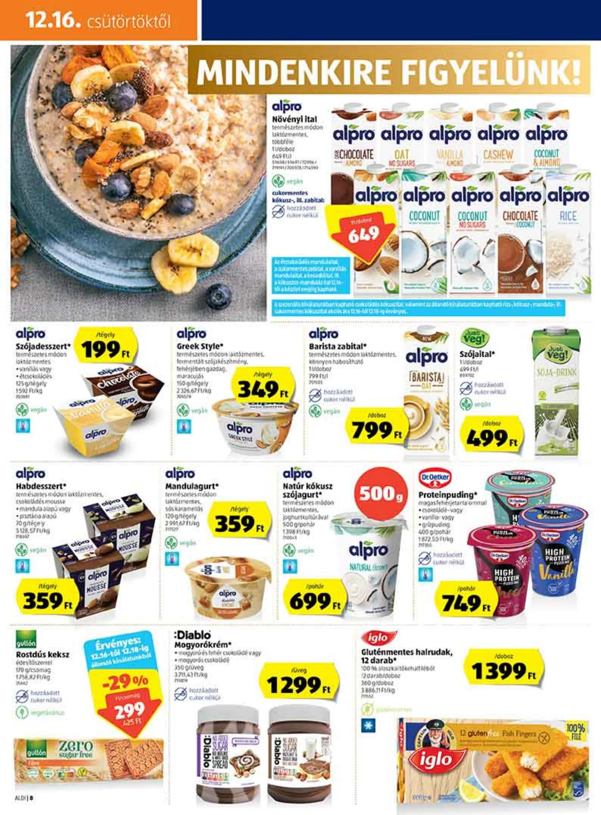 Aldi akciós újság 12.16–12.22 – 8. oldal