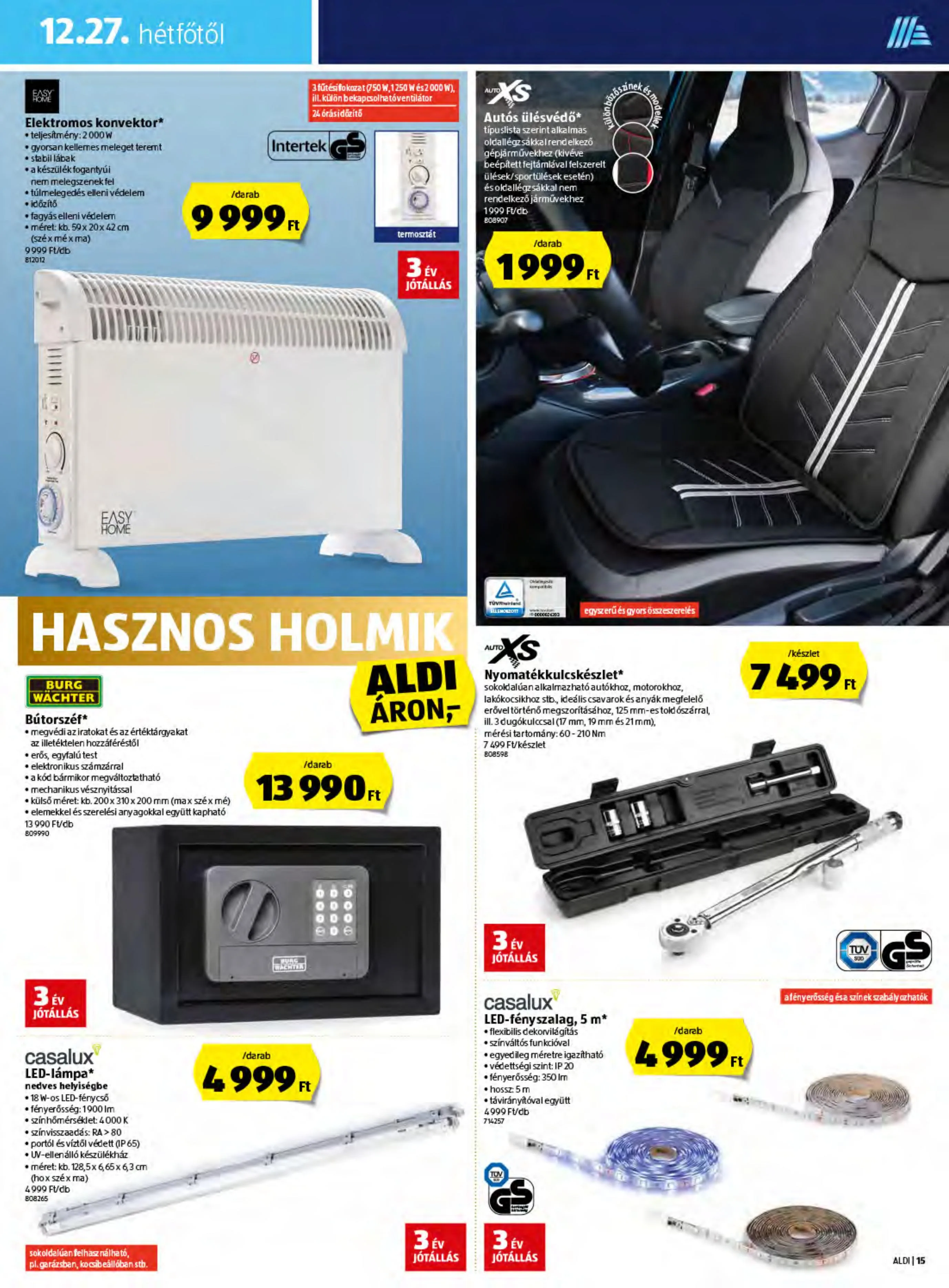Aldi akciós újság 12.23–12.29 – 15. oldal