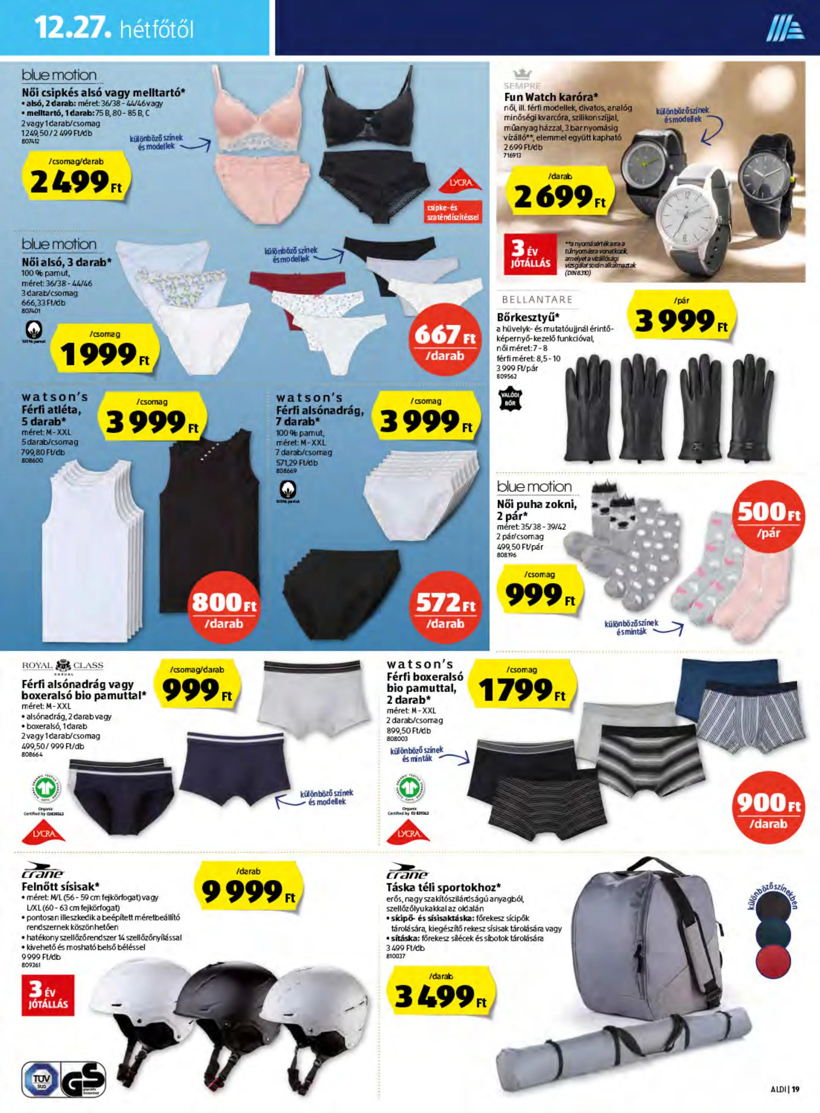 Aldi akciós újság 12.23–12.29 – 19. oldal