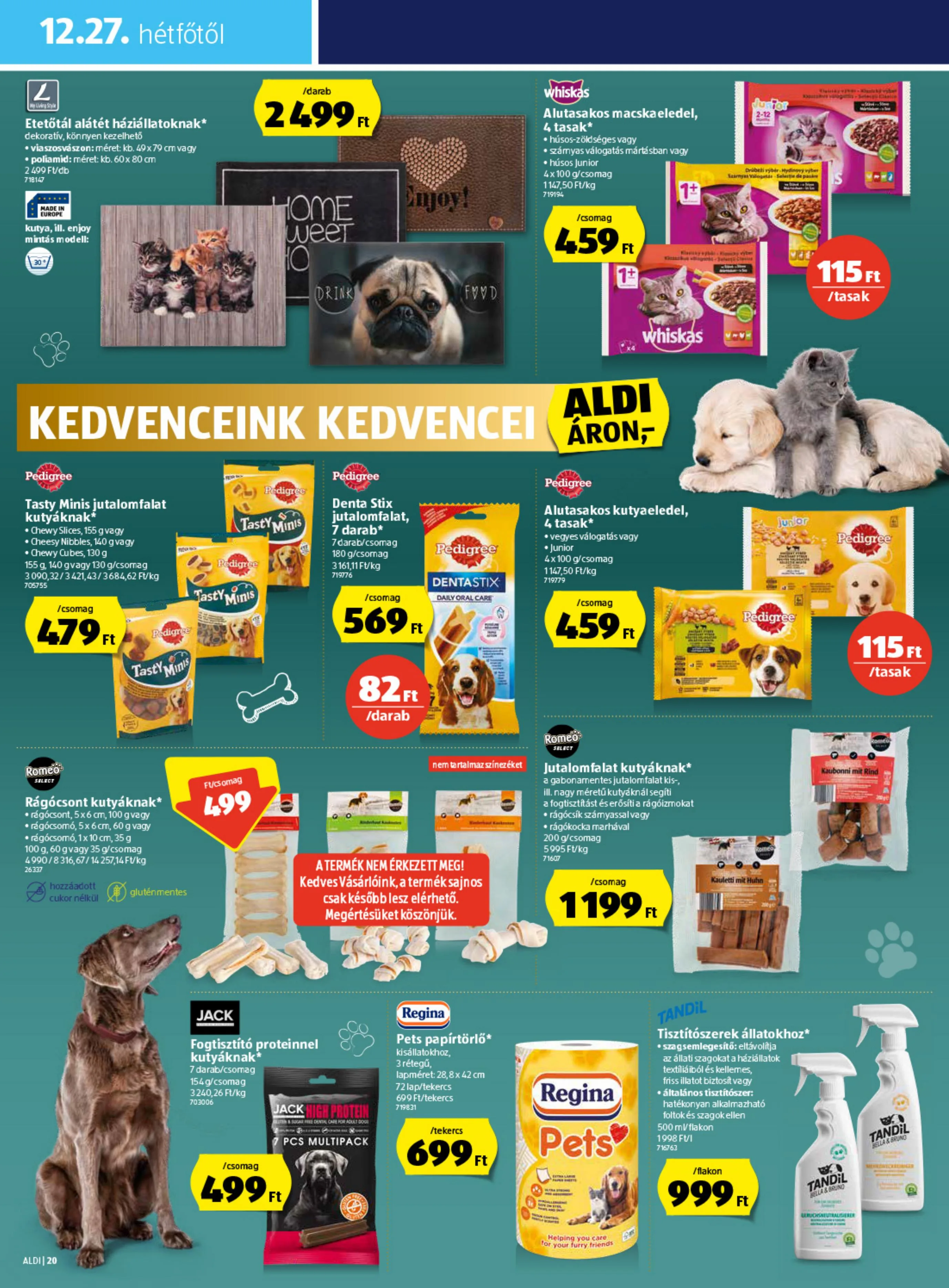 Aldi akciós újság 12.23–12.29 – 20. oldal