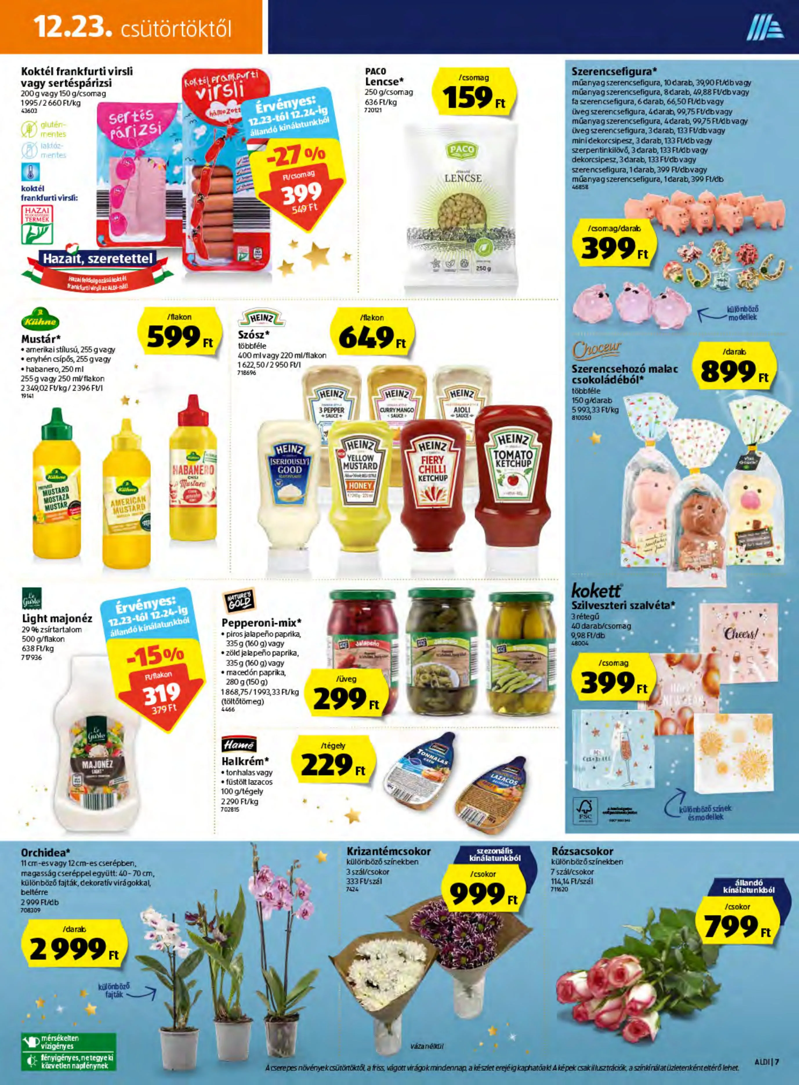 Aldi akciós újság 12.23–12.29 – 7. oldal