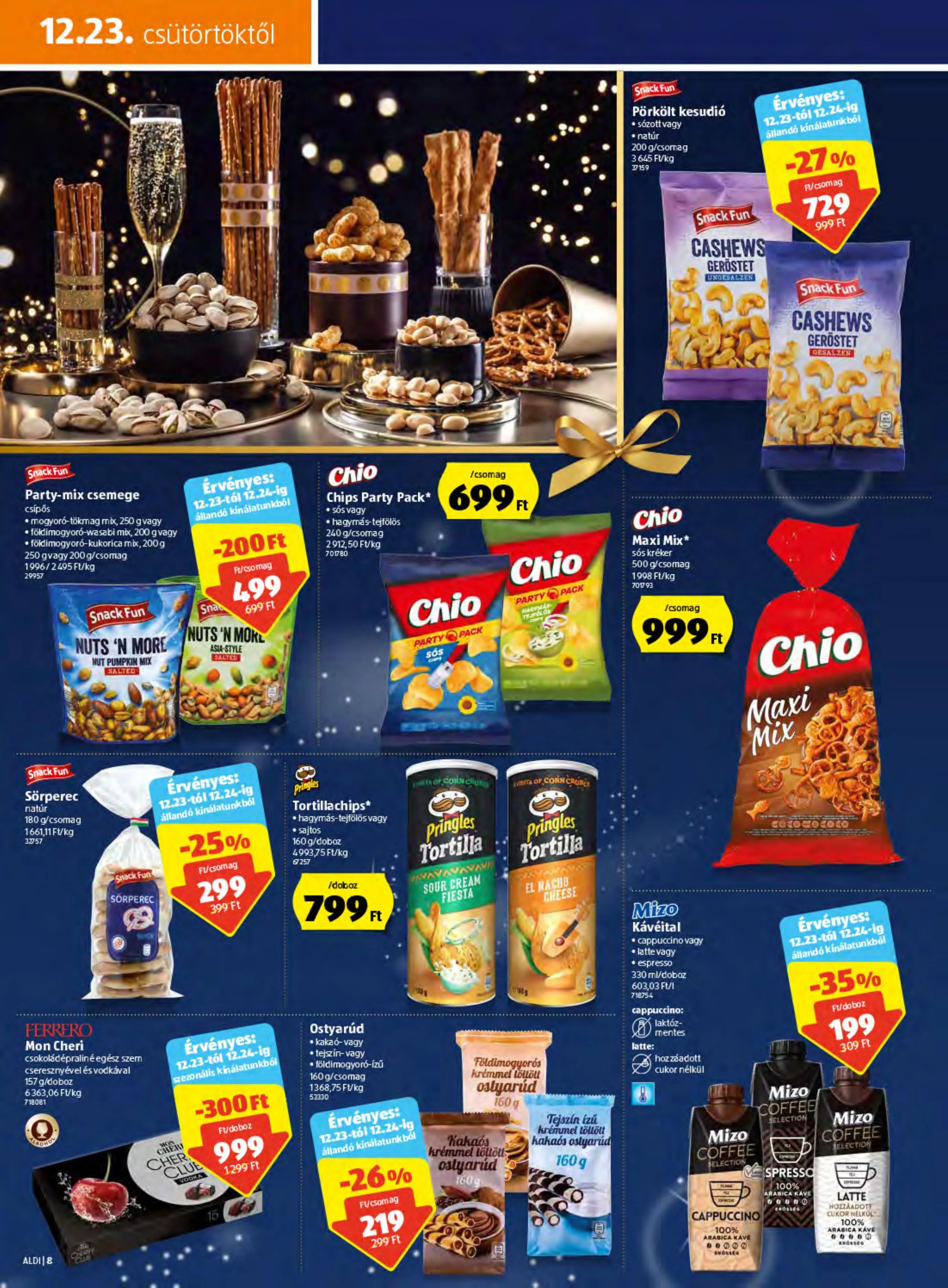 Aldi akciós újság 12.23–12.29 – 8. oldal